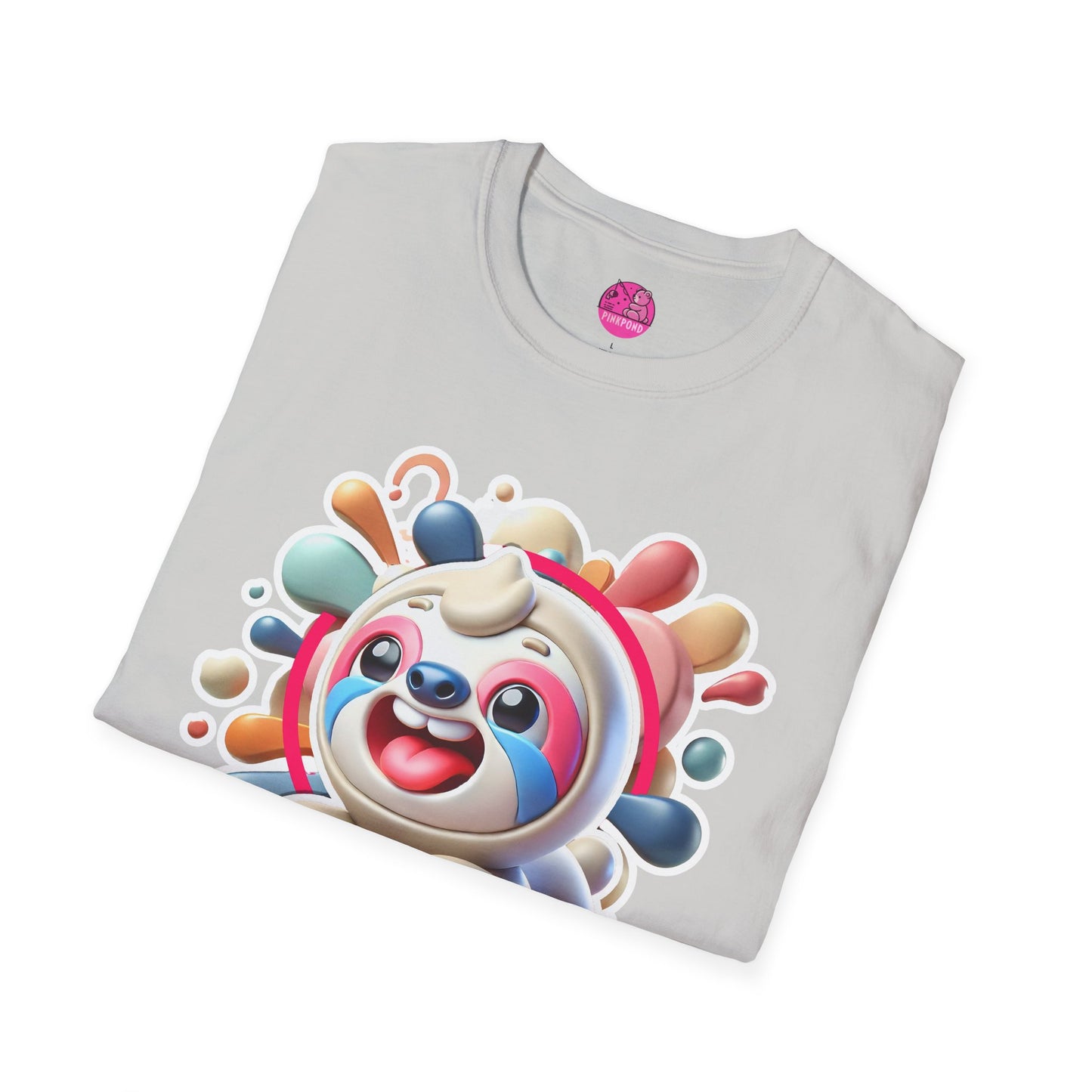 Sylvester Sloth Chill Tee - Laid-Back and Playful Unisex Softstyle T-Shirt for Sloth Lovers