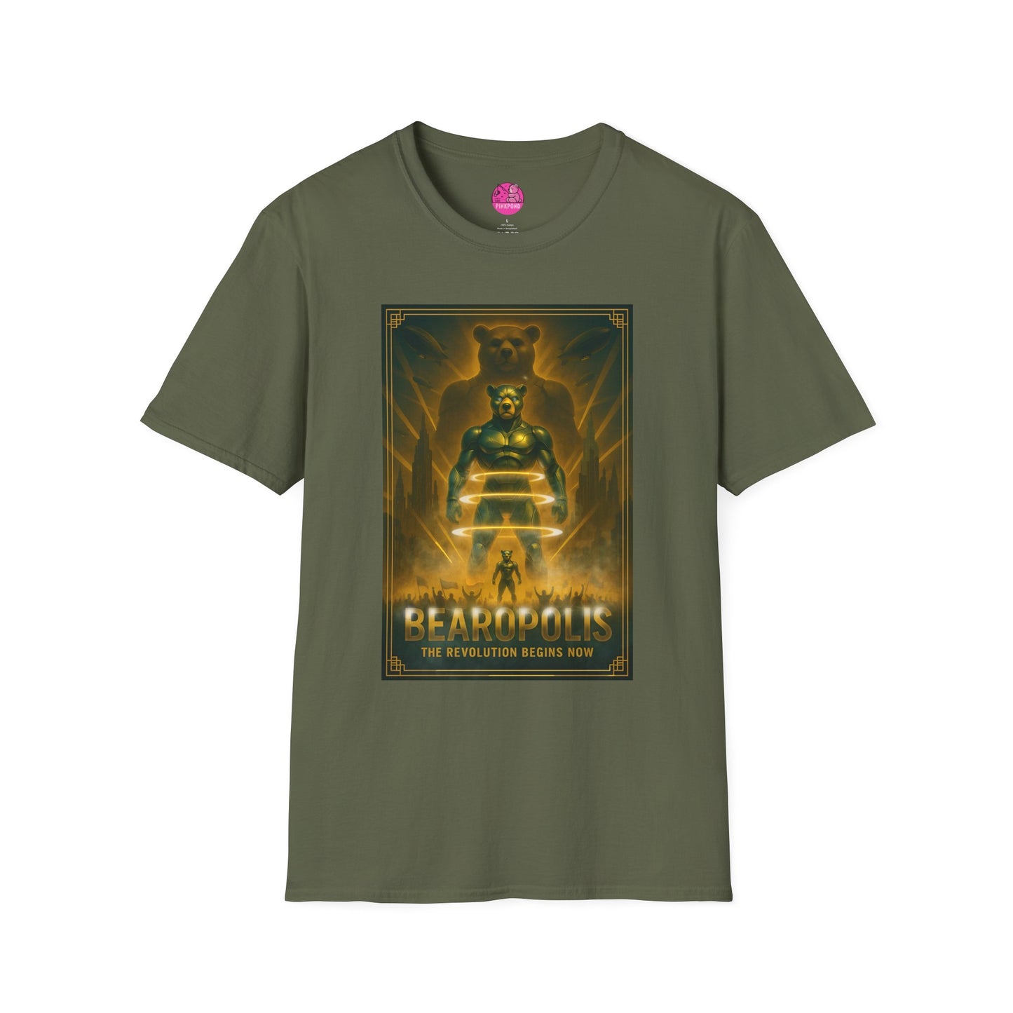 Bearopolis Revolution - Robo Bear T-Shirt