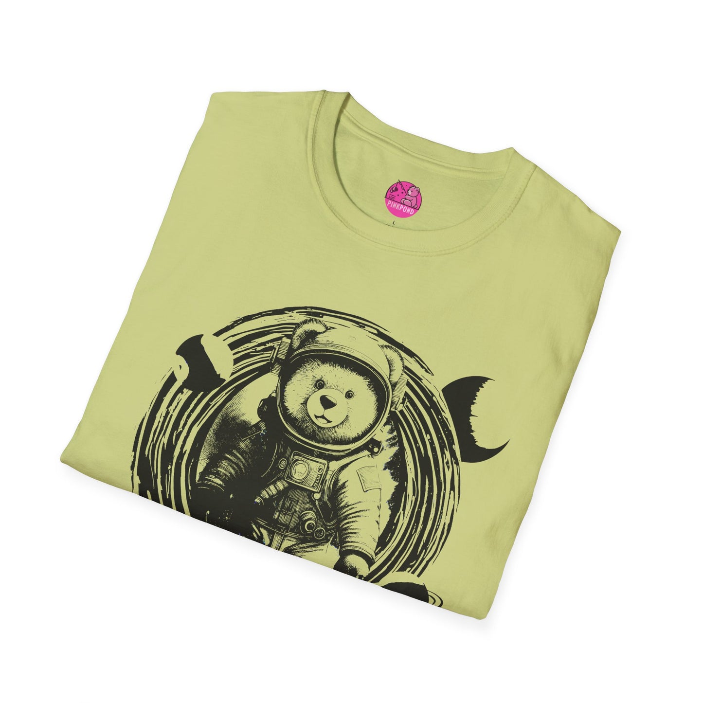 Galactic Explorer Cosmobear T-Shirt - Unisex Softstyle