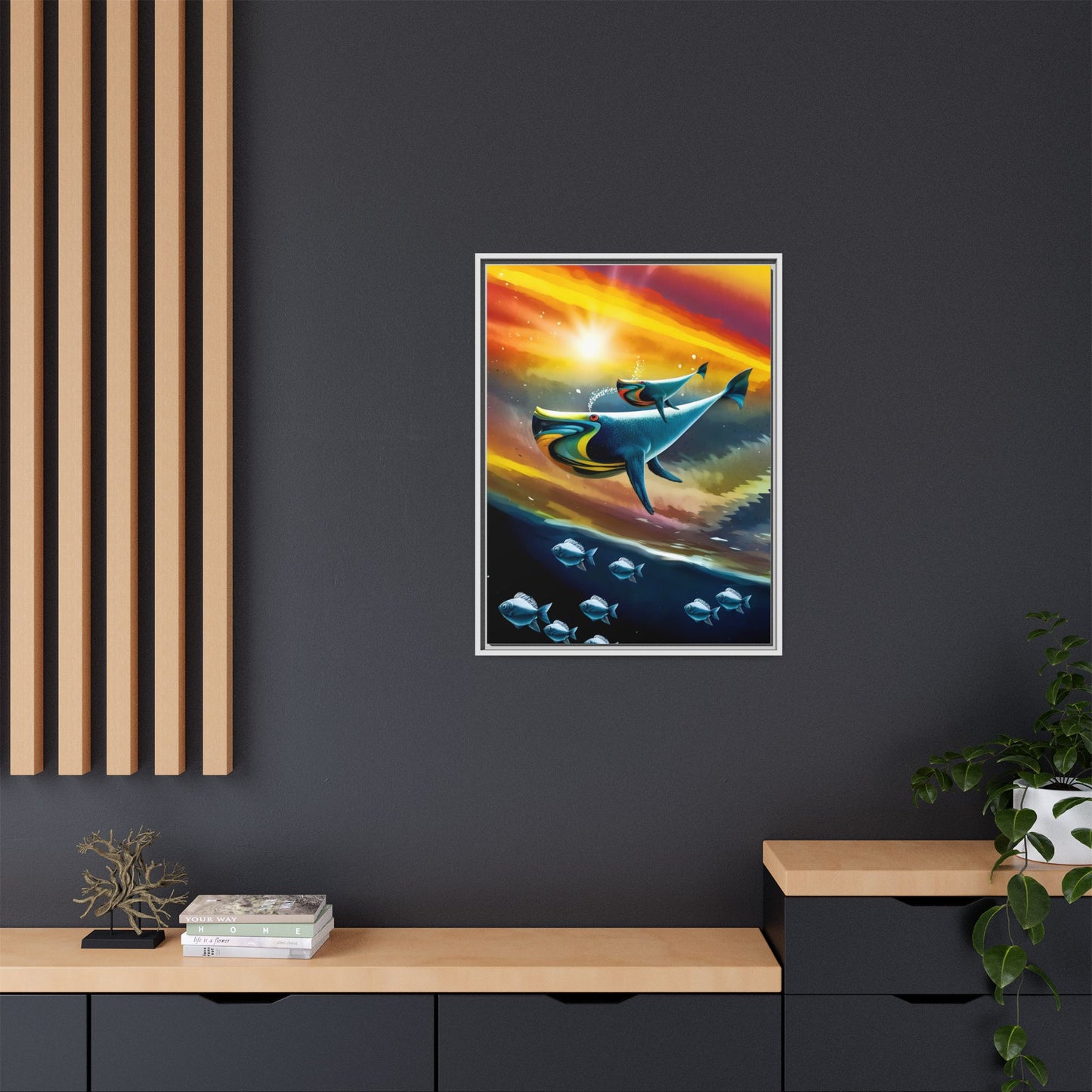 Celestial Whale by Andrew McCarter - Art Print