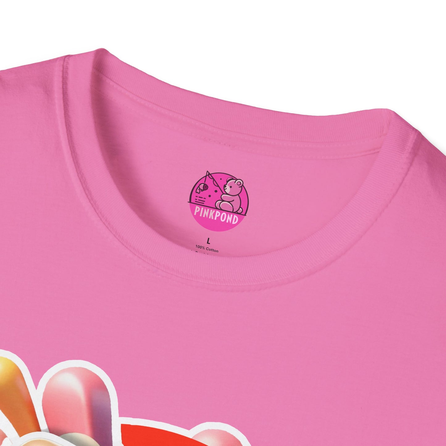 Katey Cat T-Shirt - Burst of Playful Energy | Unisex Softstyle