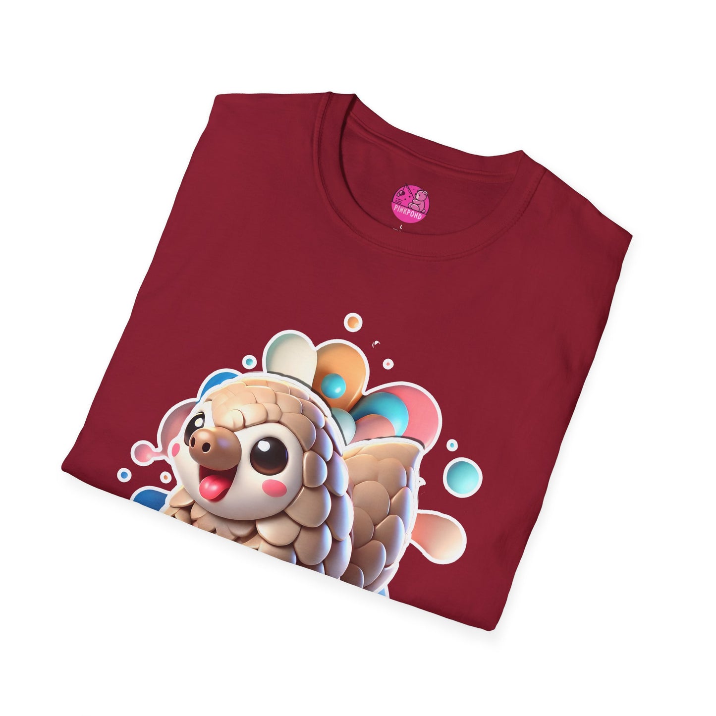 Pangolin Unisex T-Shirt - Peter the Pangolin Design