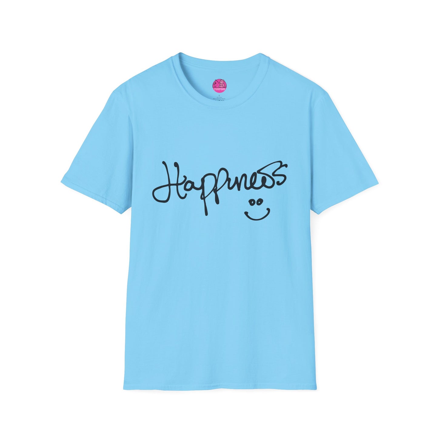 Happiness - Minimalist Positive Vibes T-Shirt