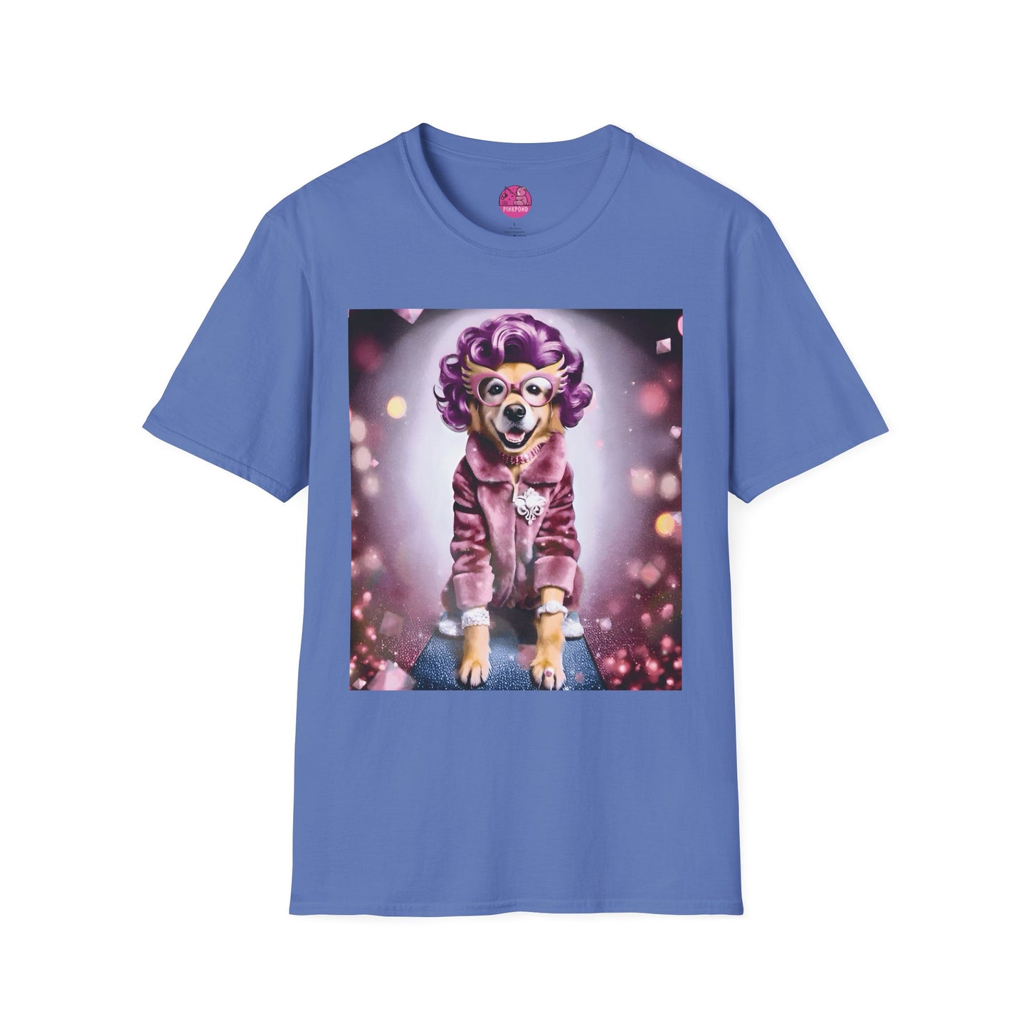 Dame Edna Labrador Dog T-Shirt - Fabulous & Fetching