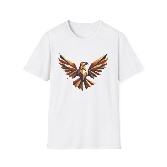 Phoenix Rise Unisex Softstyle T-Shirt - Bold Graphic Tee for Nature Lovers