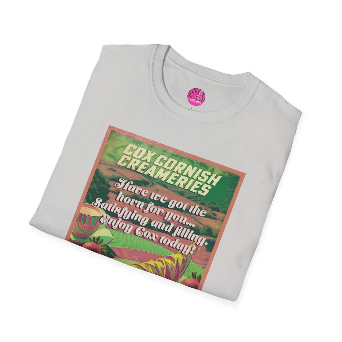 Saucy Vintage Cox Creameries - Satisfy Your Cravings T-Shirt