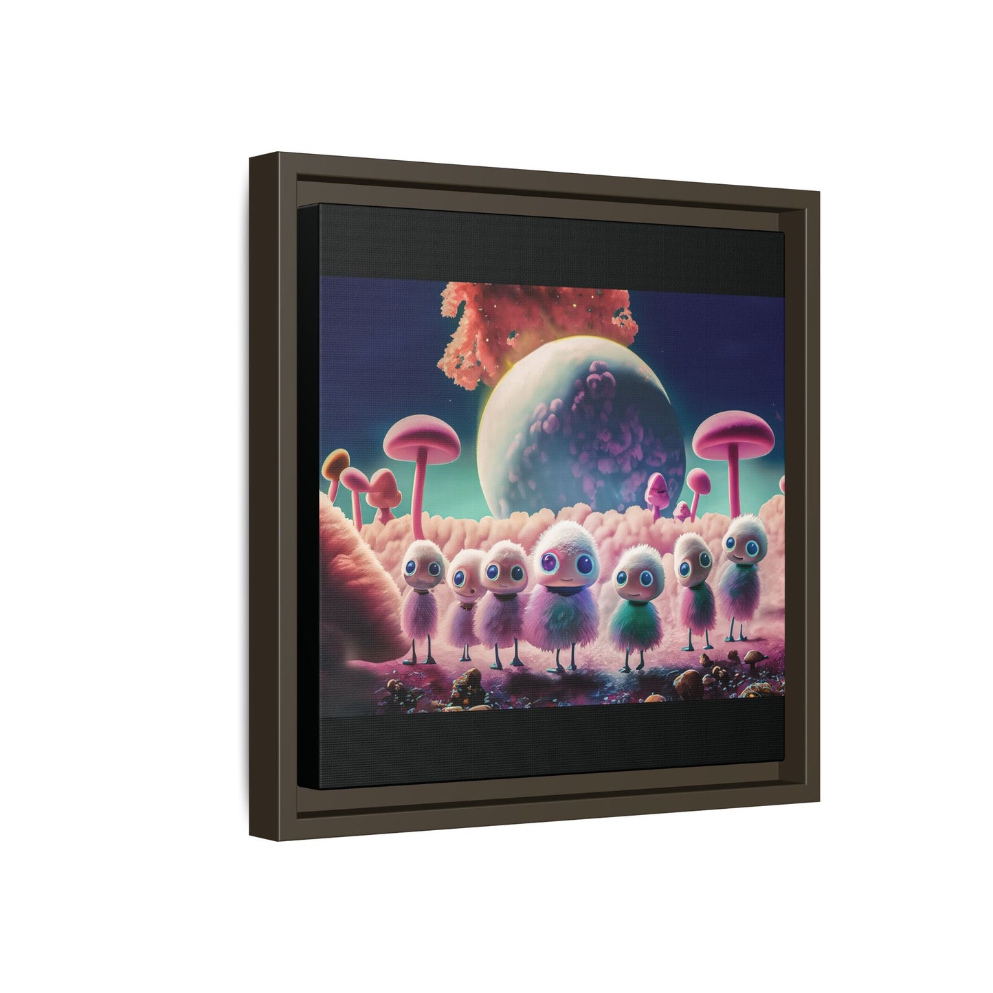 “"Keep smiling," whispered Axlar. "We can eat them later." – Fine Art Canvas Print By Andrew McCarter