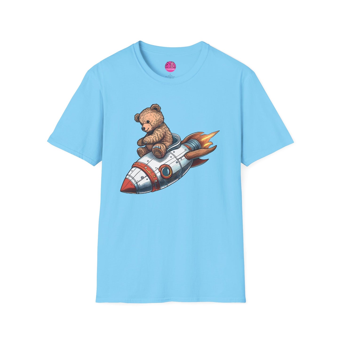 Rocket Bear Style 2 Unisex T-Shirt Design for Bear Fans