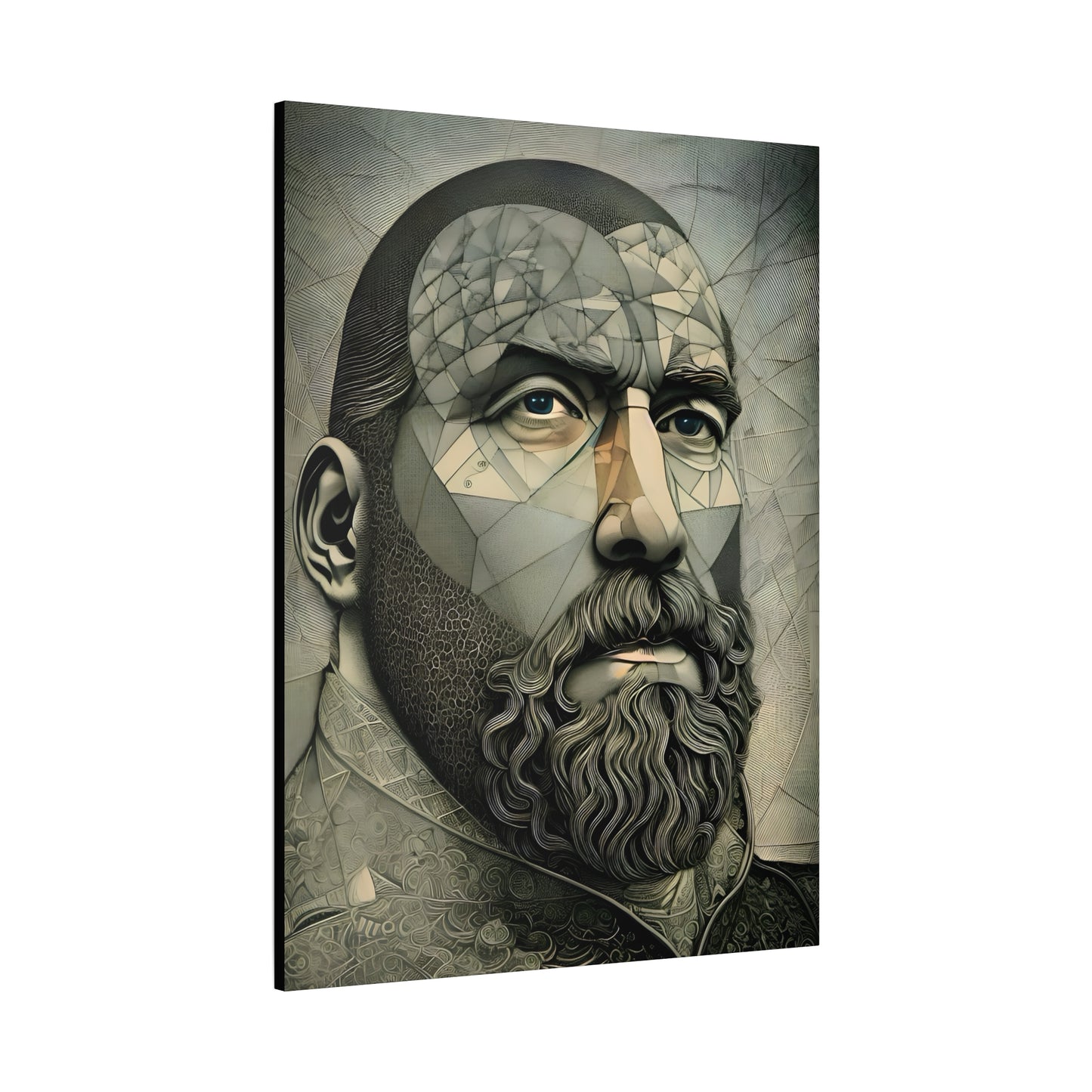 Fractured Peace -  Fine Art Print by Andrew McCarter adapted from a drawing by David Lake