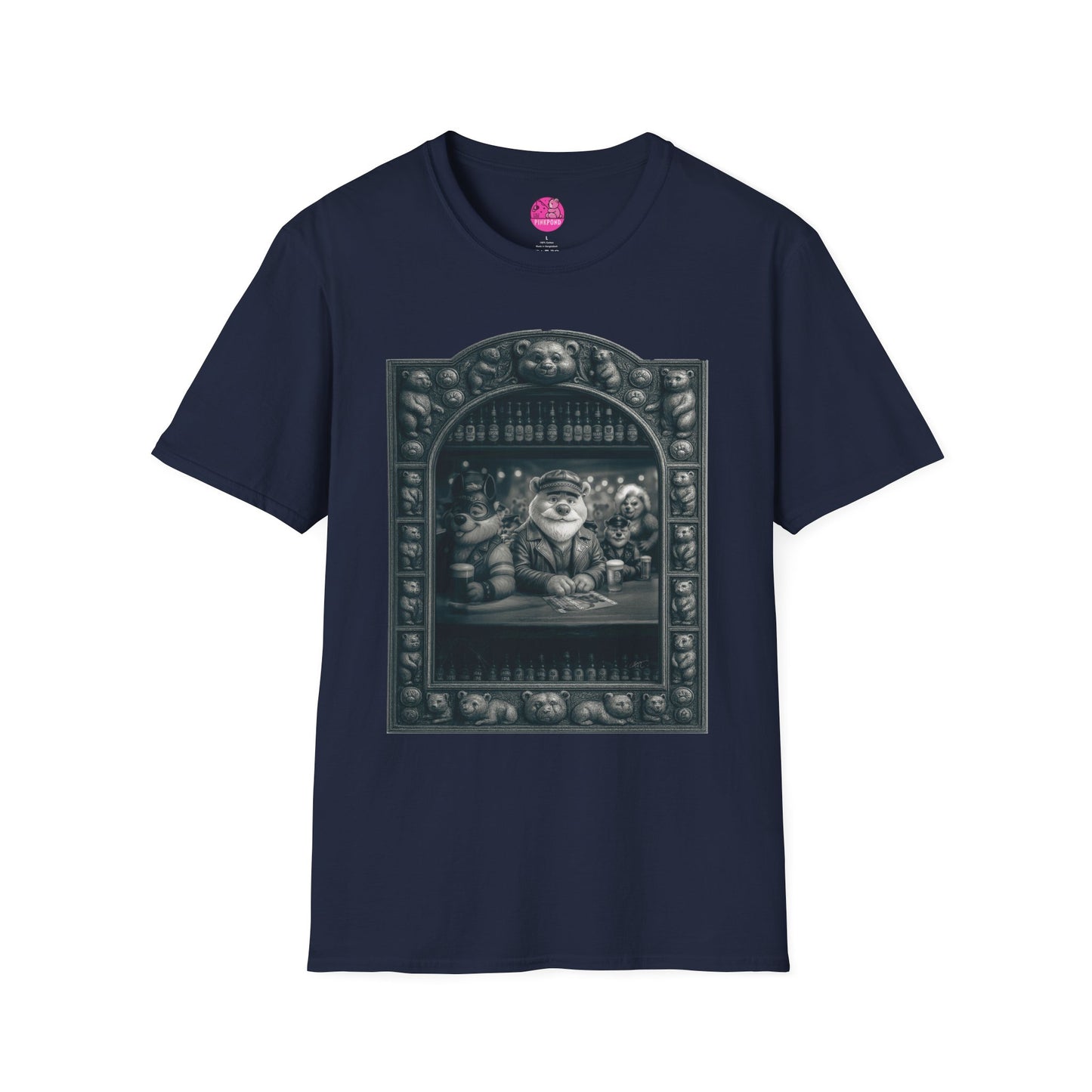 Bear Bar Mirror T-Shirt