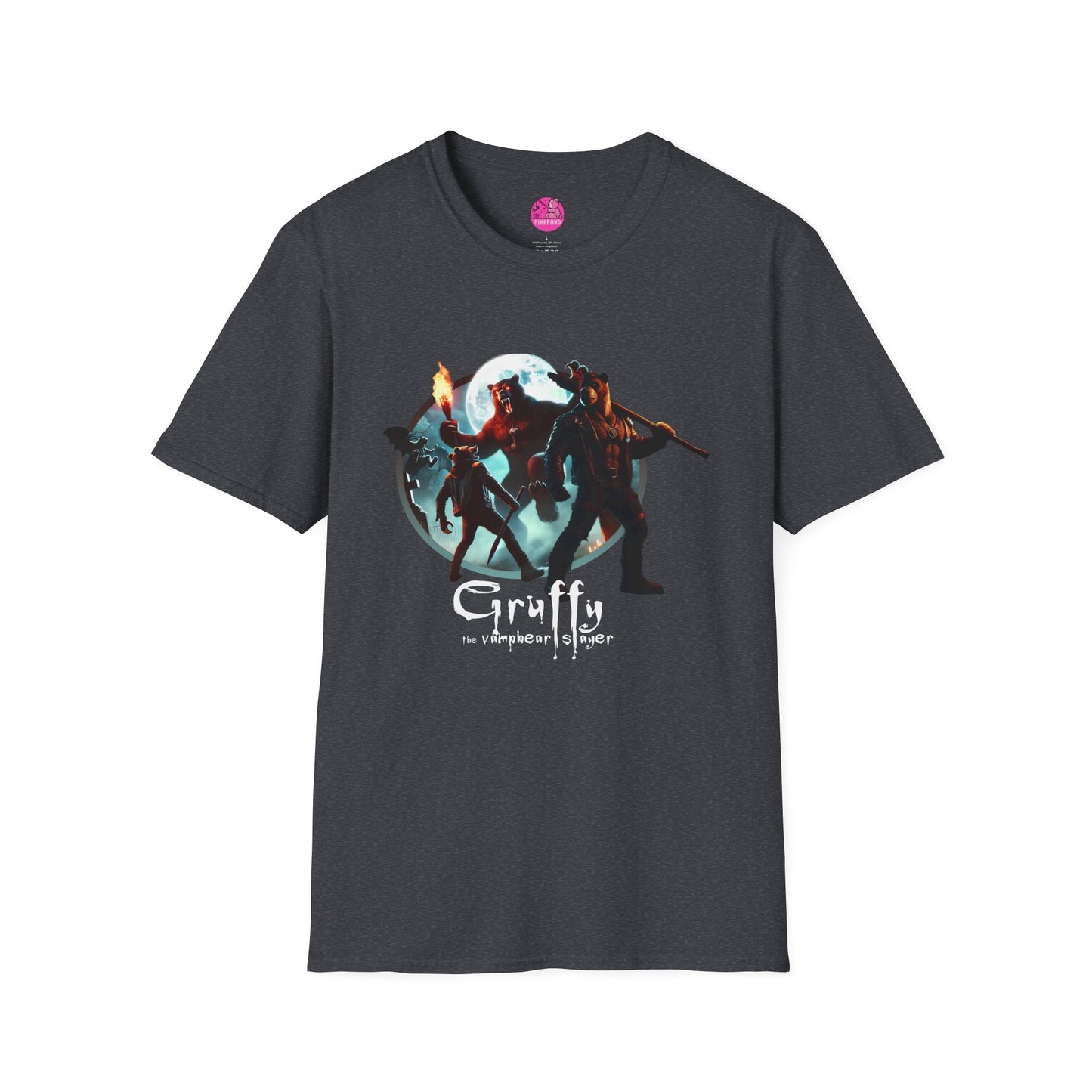 VampBear Slayer T-Shirt - Horror, Humour, and Chaos