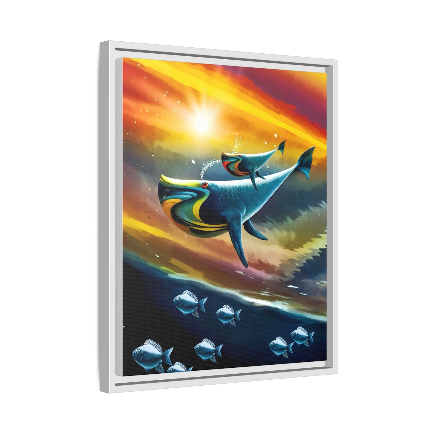Celestial Whale by Andrew McCarter - Art Print