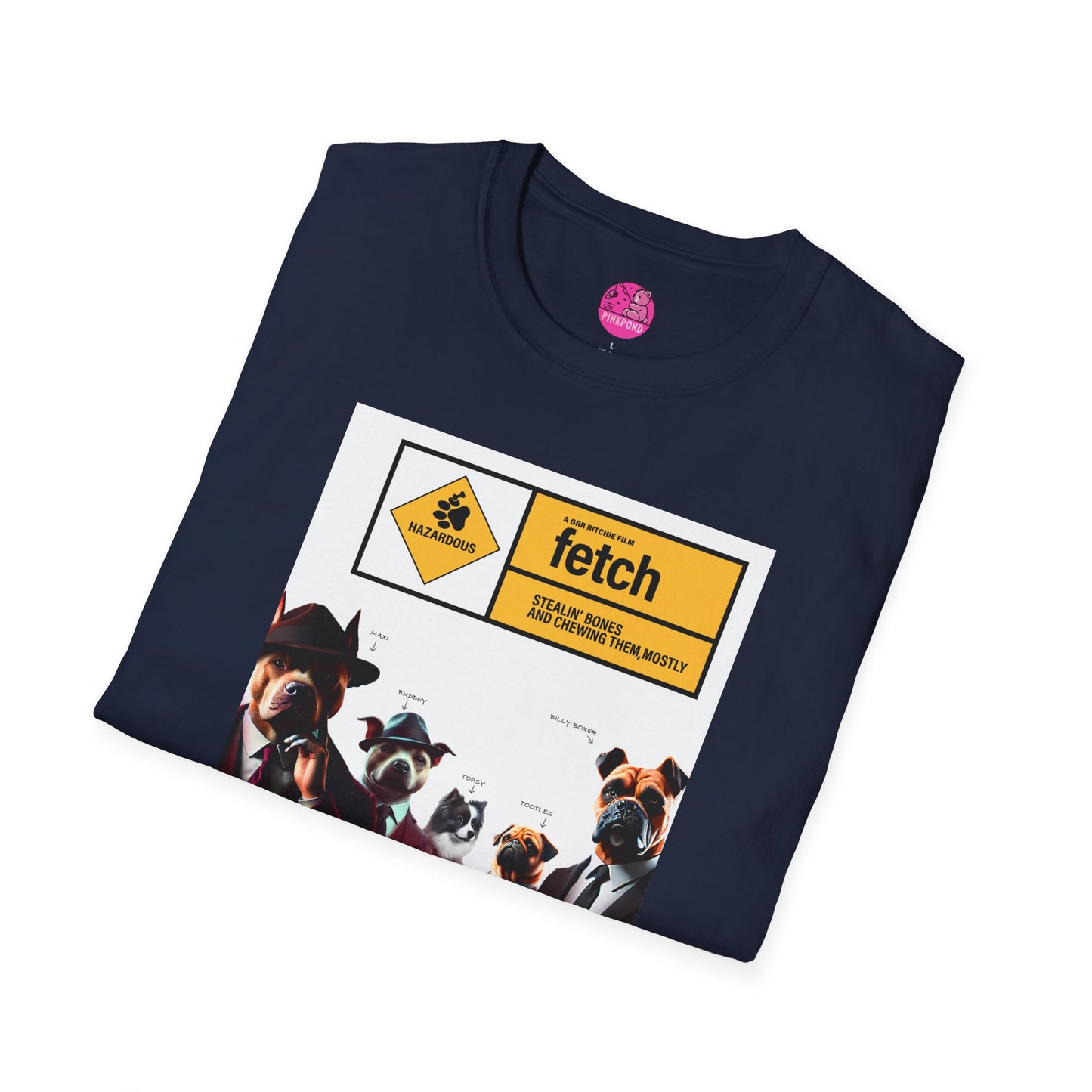Movie Parody T-Shirt: Fetch A Bone-Heist Classic
