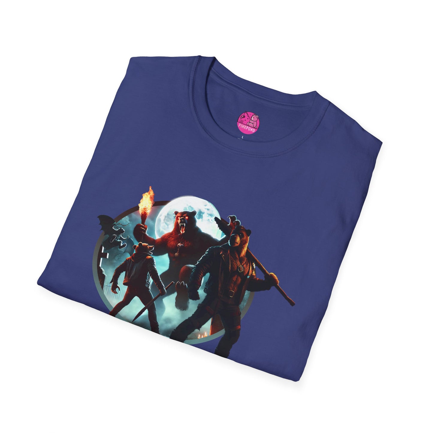 VampBear Slayer T-Shirt - Horror, Humour, and Chaos