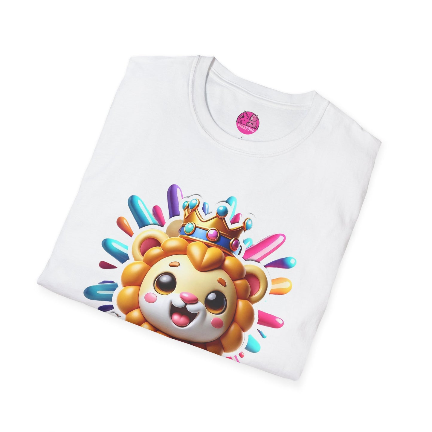 Leon the Lion King Unisex T-Shirt - Fun and Funky Jungle Tee