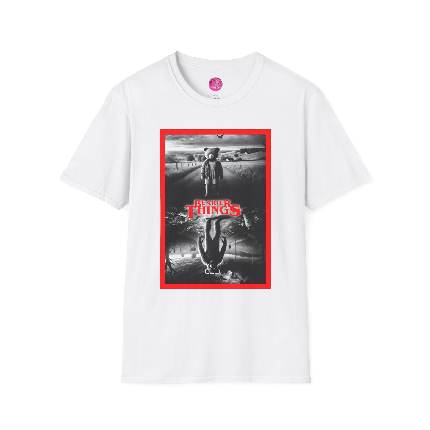 Bearier Things – Monochrome Horror T-Shirt