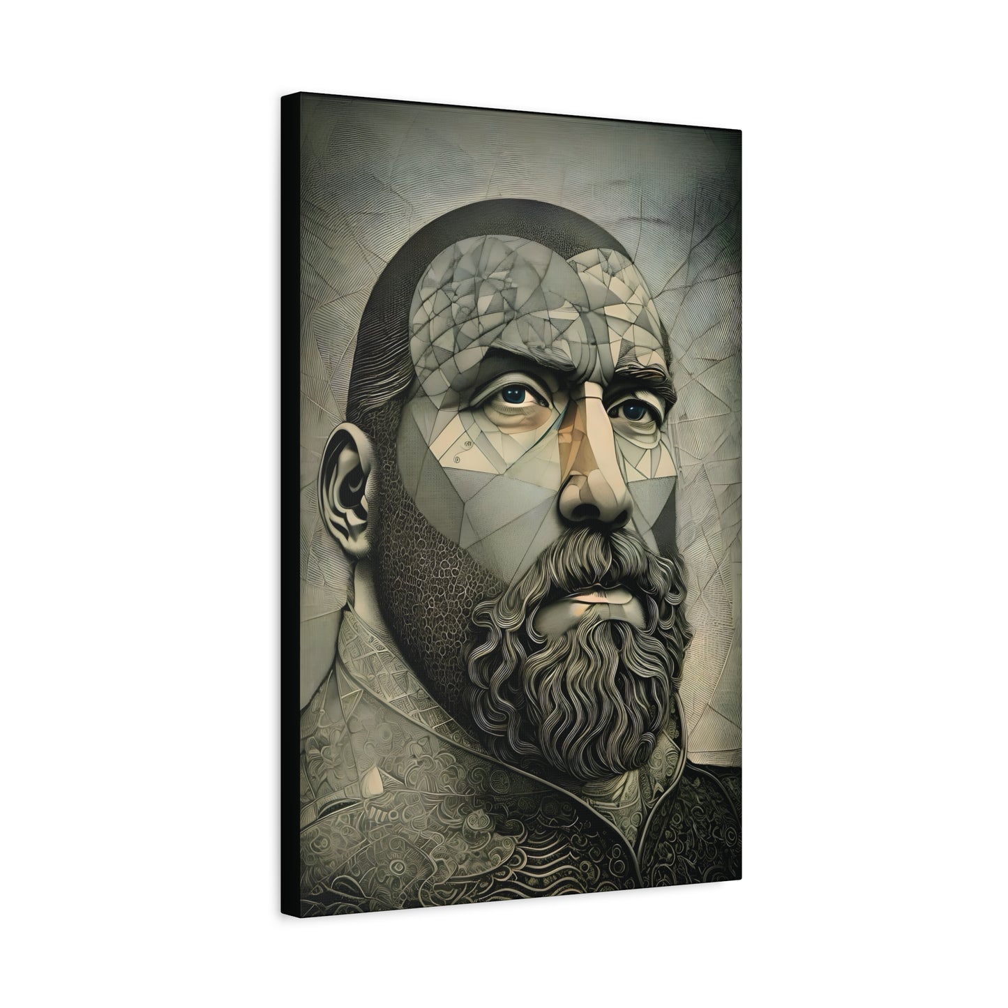 Fractured Peace - Fine Art Print by Andrew McCarter adapted from a drawing by David Lake