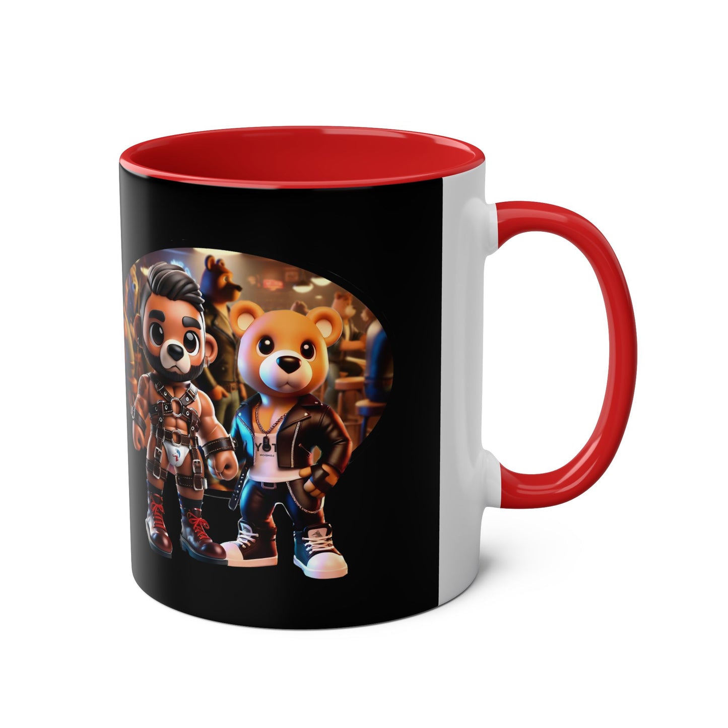 Bear Cubs on the Town - Pride Ceramic Mug
