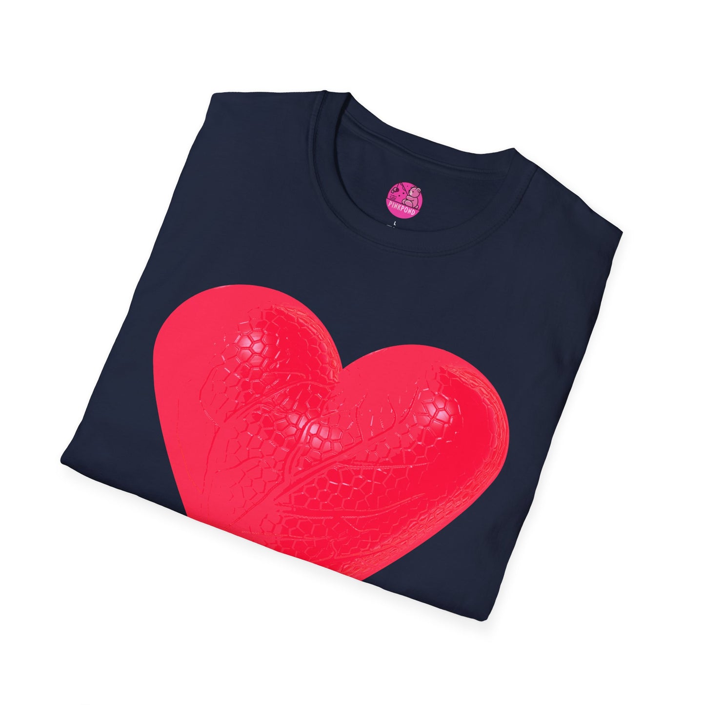 Heart Texture T-Shirt
