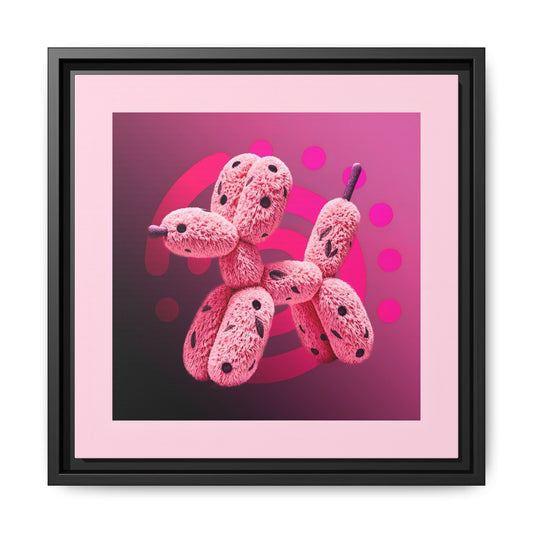 Canvas Art Print - Furry Balloon Dog
