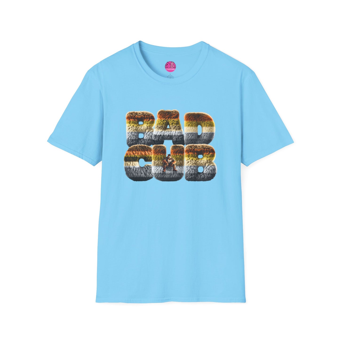Pride Fur T-Shirt - Bad Cub Bear Pride Tee