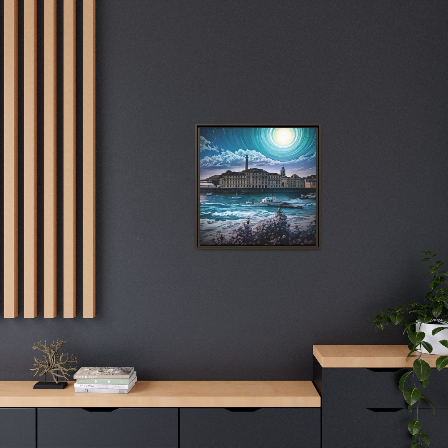 Tides of Time – Royal William Yard by Andrew McCarter - Canvas Print