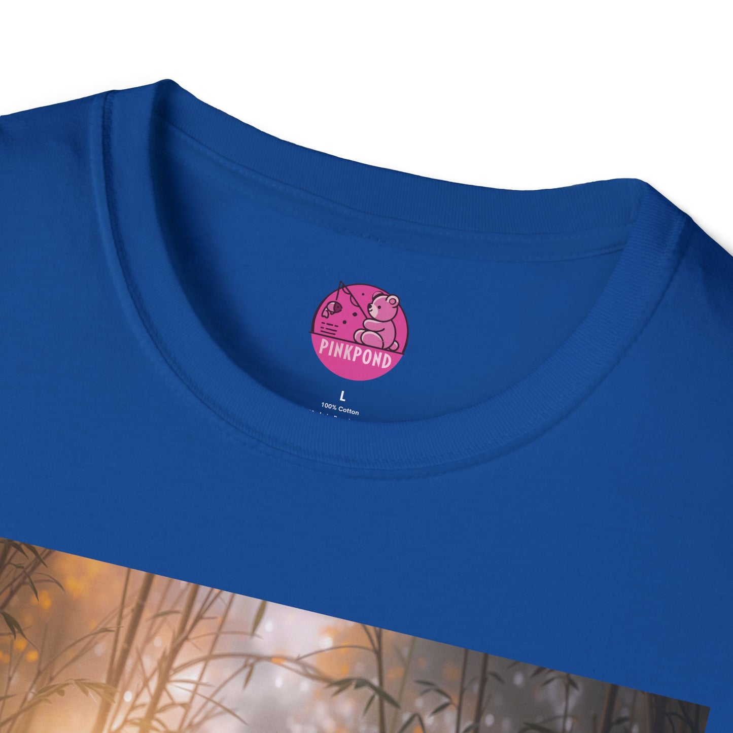 Meditating Bear Daylight Calm T-Shirt — "Find Your Calm" Design