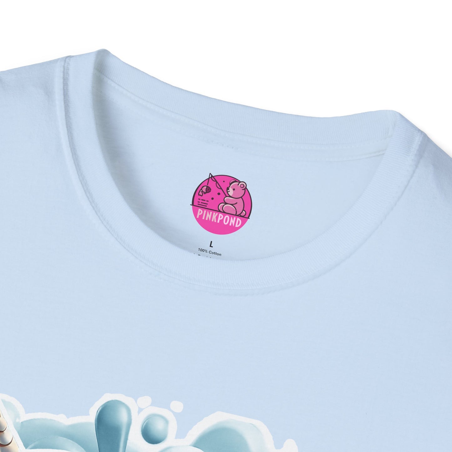Nelly the Narwhal T-Shirt – The Ocean’s Most Magical Smile! - Unisex Softstyle Tee