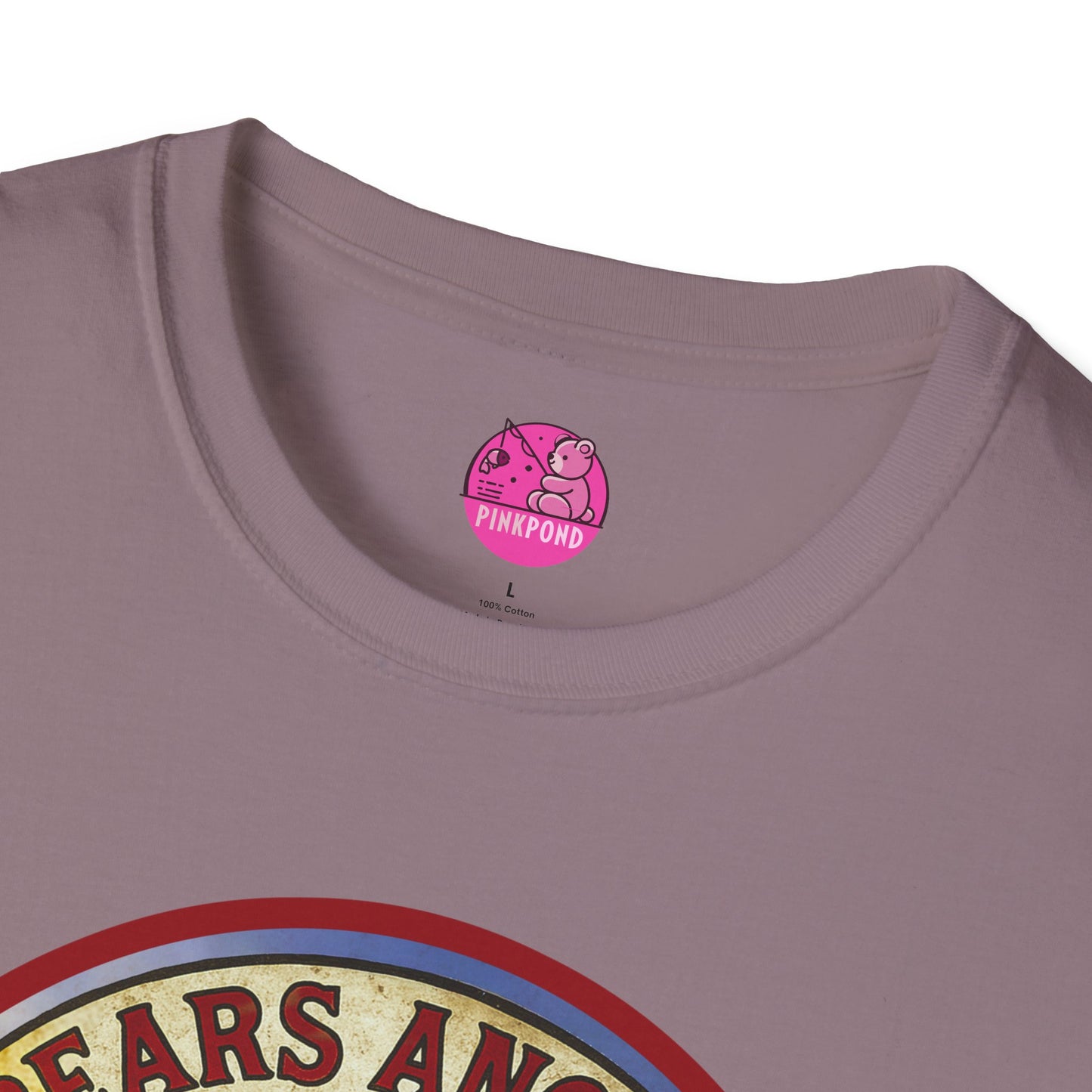 Biker Bear T-Shirt - Bears Angels Roundel, Ride With Pride