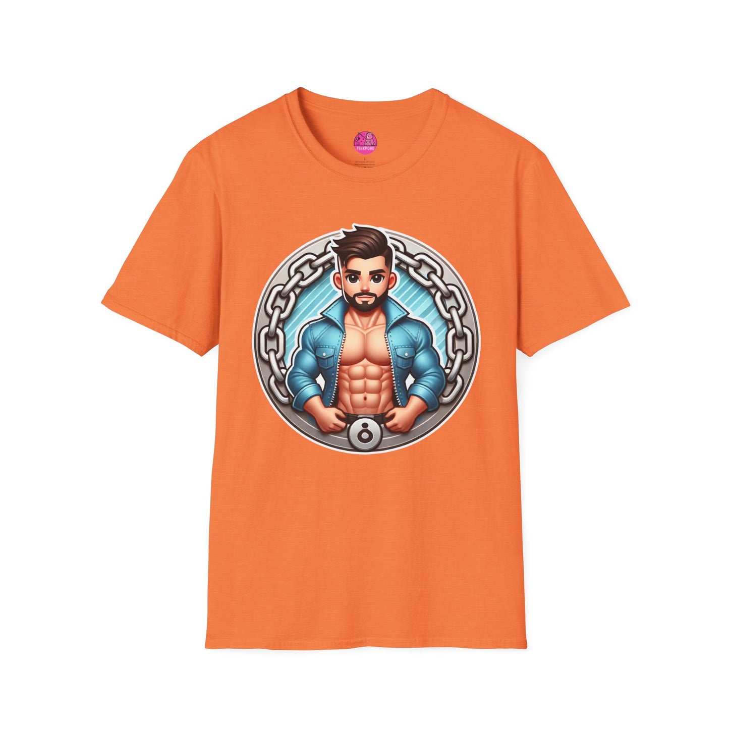 Retro Rebel Muscle Cub Graphic T-Shirt
