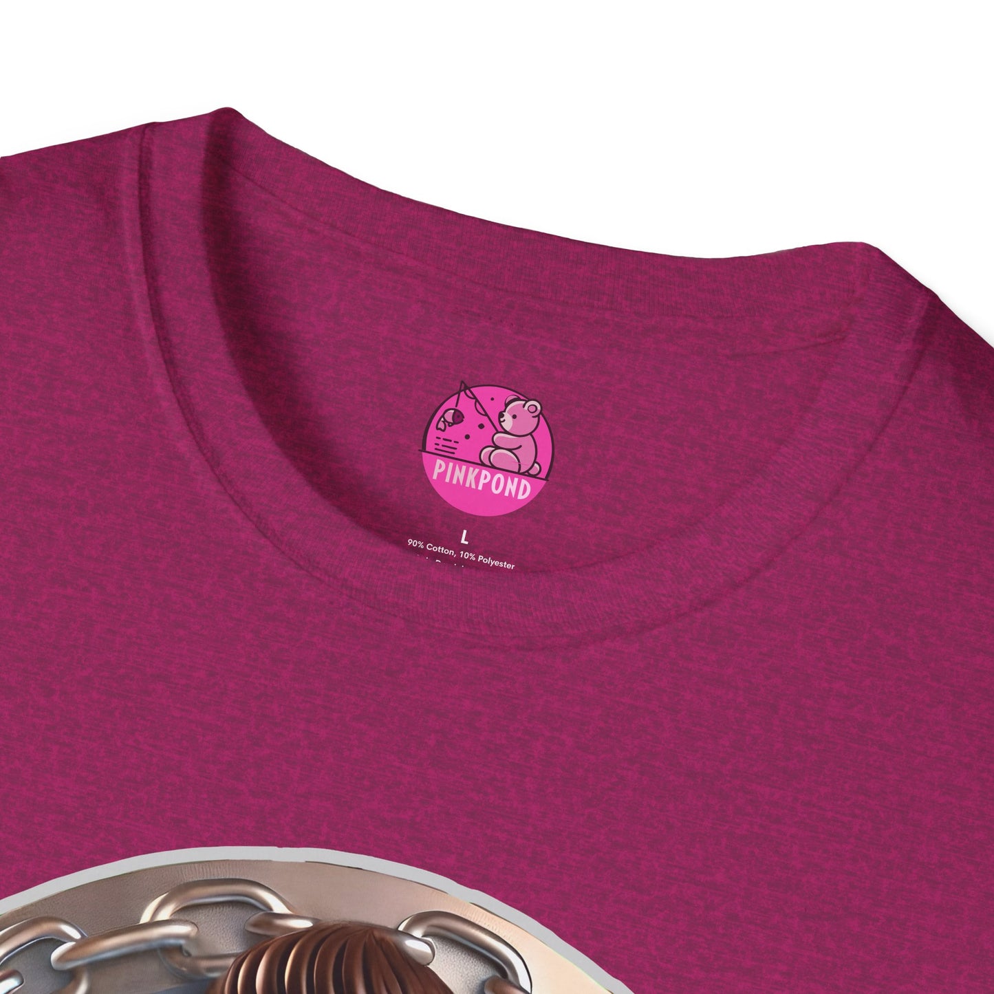 Love Struck Cub – Cute & Bold Chibi Bear T-Shirt