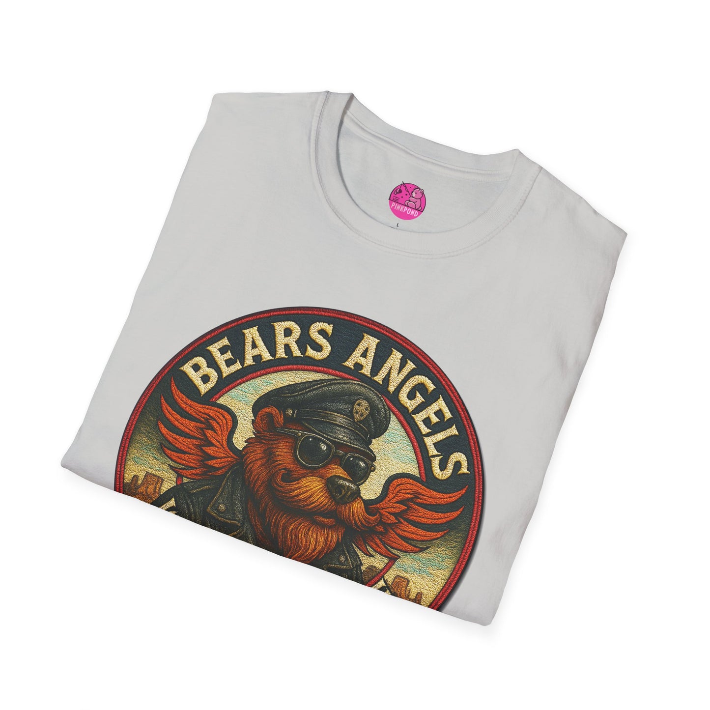 Biker Bears Angels Unisex T-Shirt - Where The Wild Ride Tee
