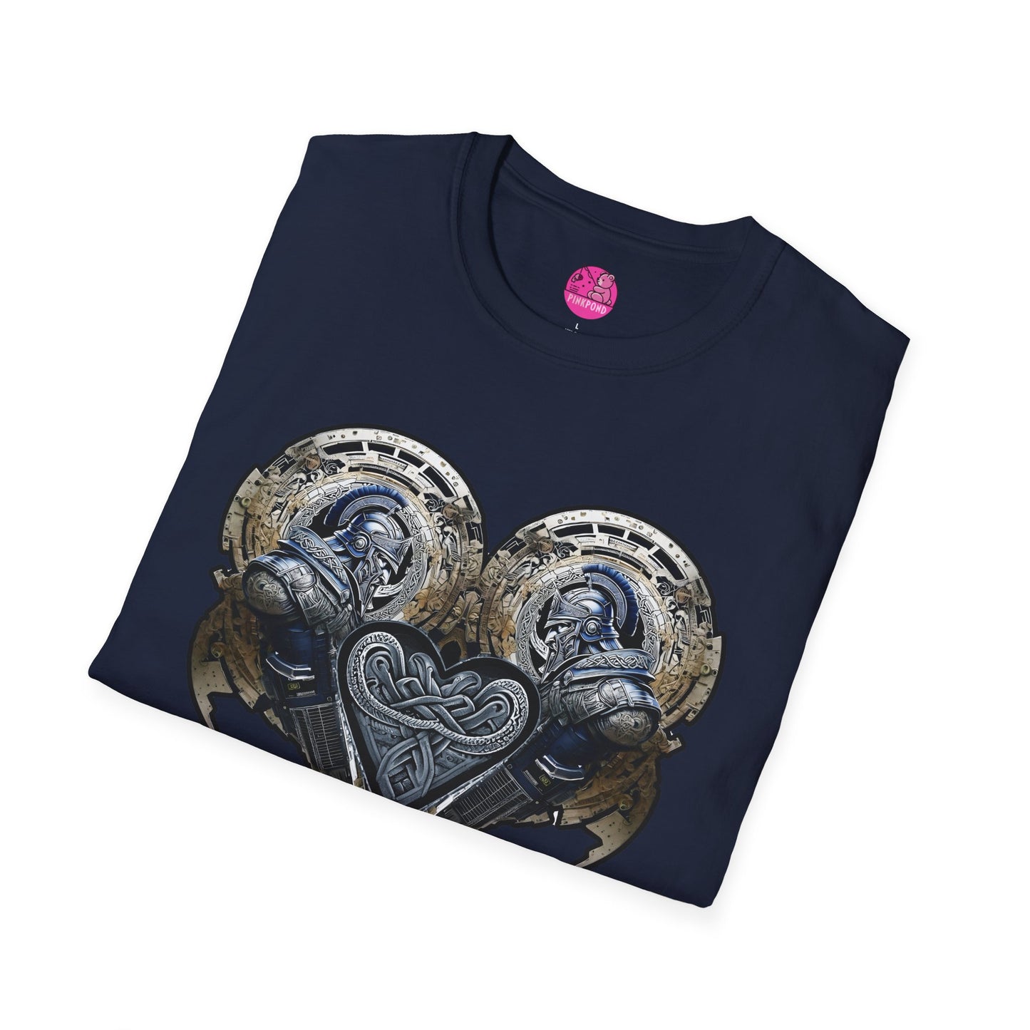 Cybernetic Trojan – Twin Guardians of the Heart T-shirt