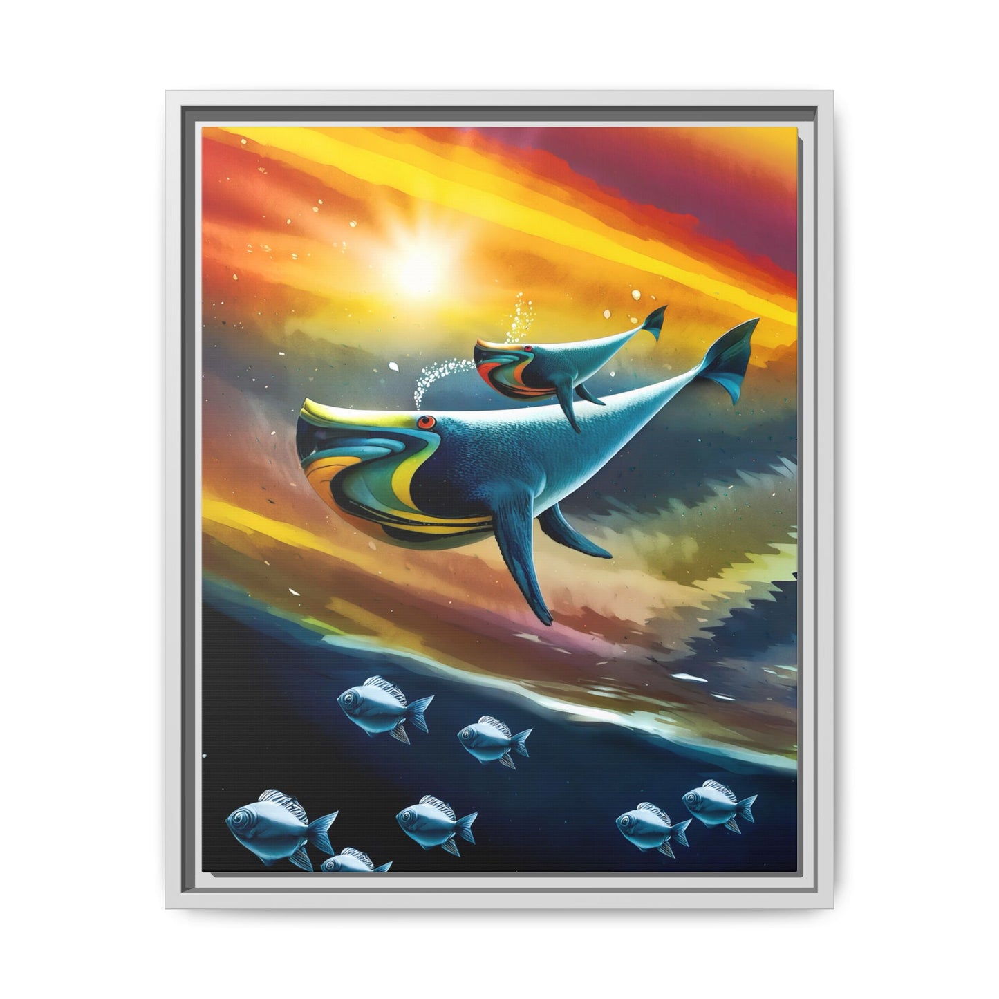 Celestial Whale by Andrew McCarter - Art Print