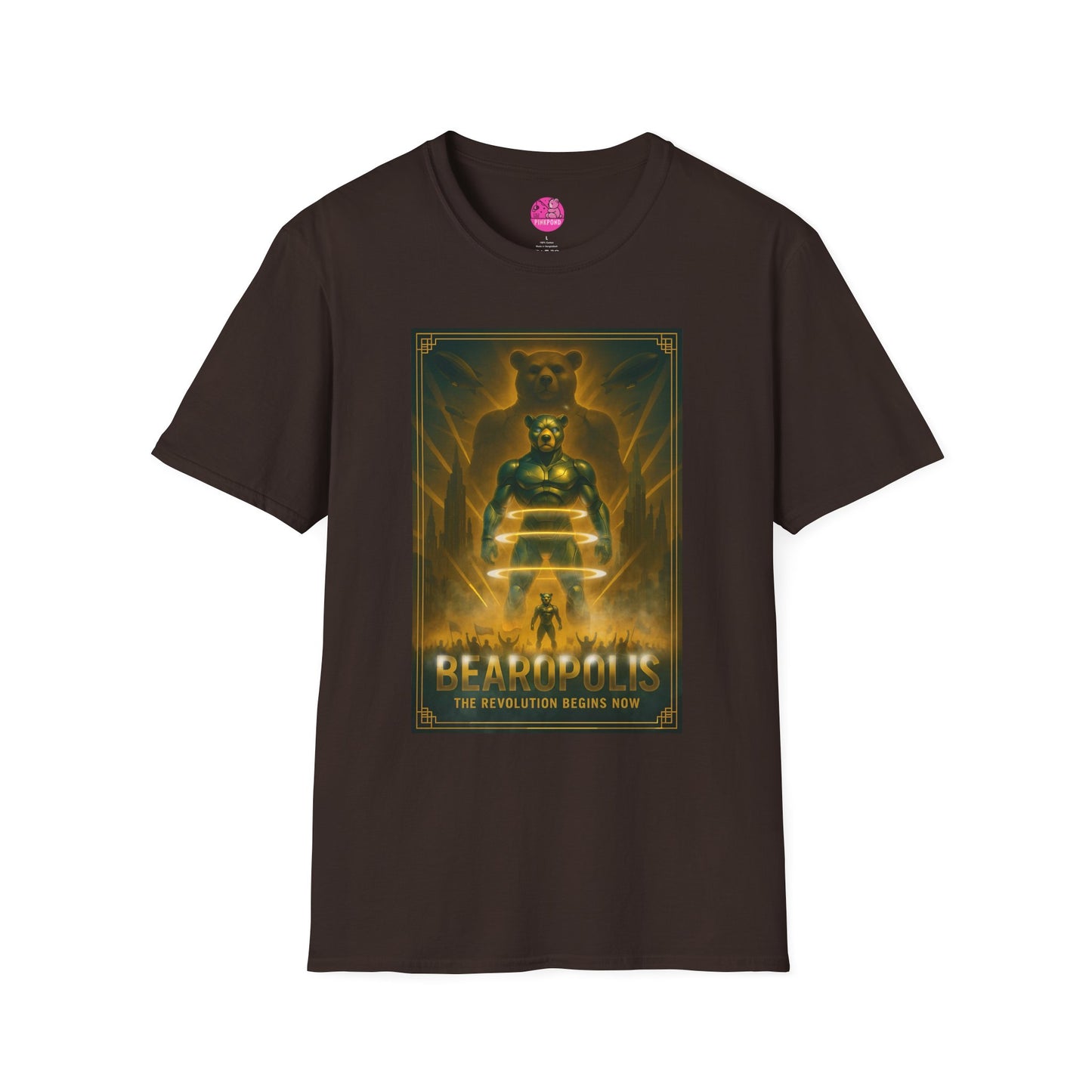 Bearopolis Revolution - Robo Bear T-Shirt