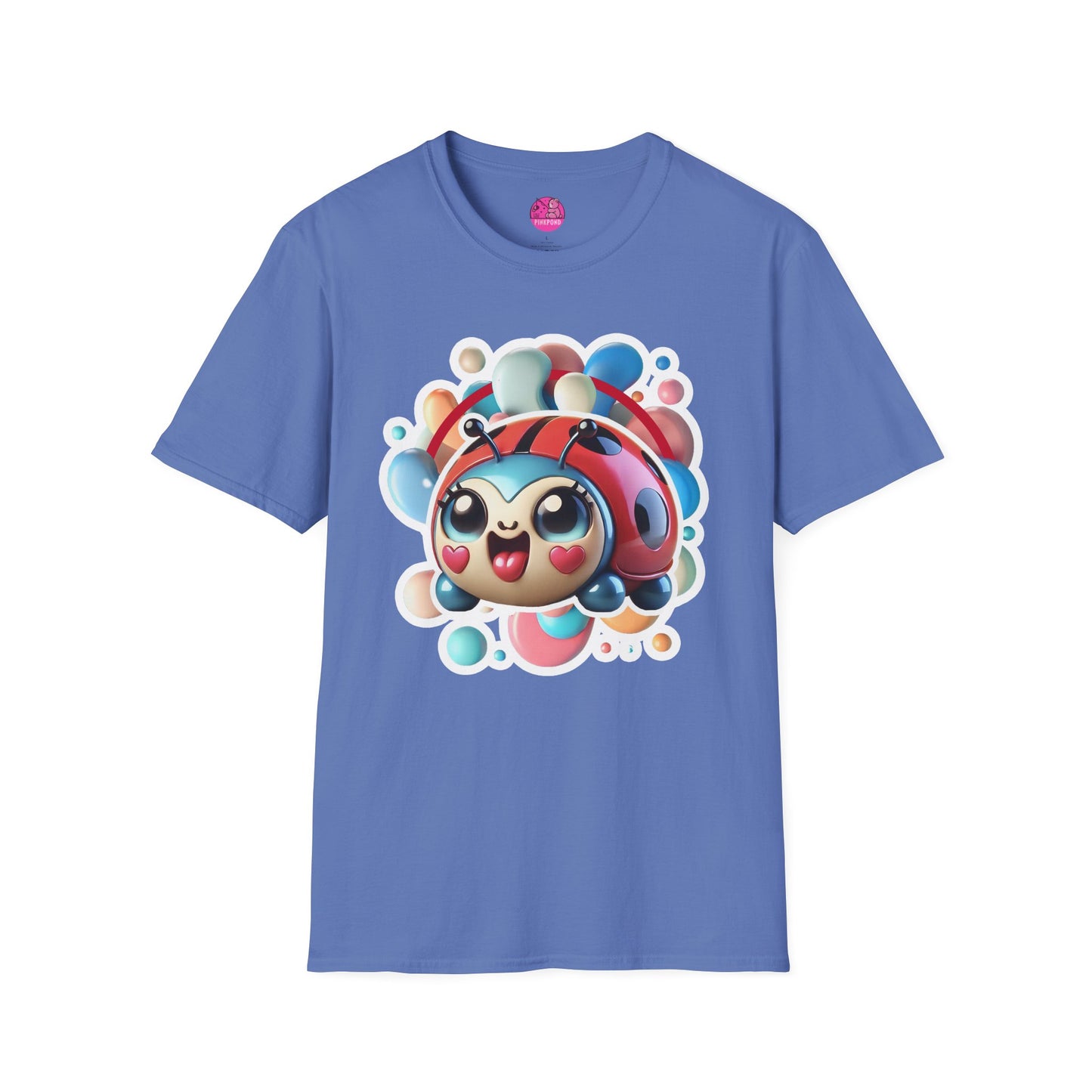 Leticia Ladybird Tee – Sweet, Stylish & Full of Charm!  T-Shirt - Unisex Tee for Fun-Lovers 🐞✨