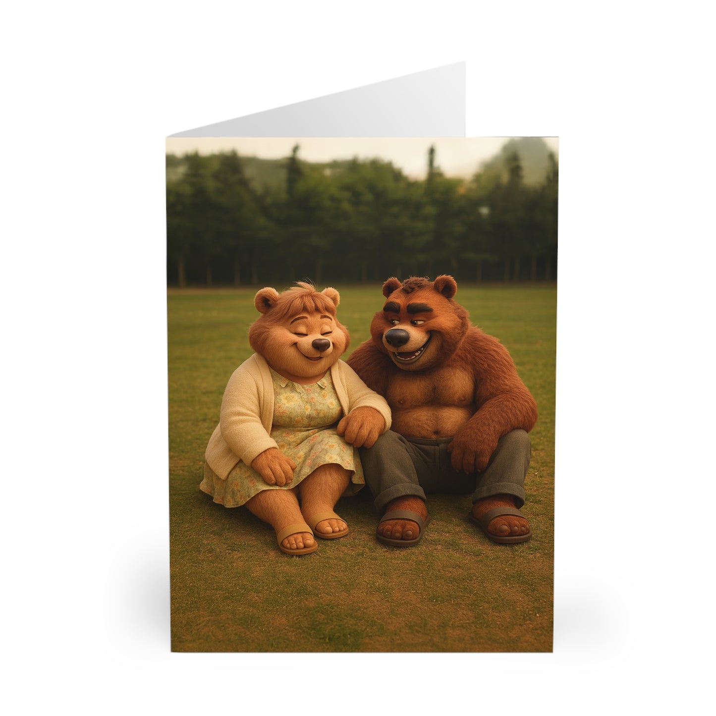 Greeting Cards - Bob & Brenda Love You Beary Much (5 Pack)