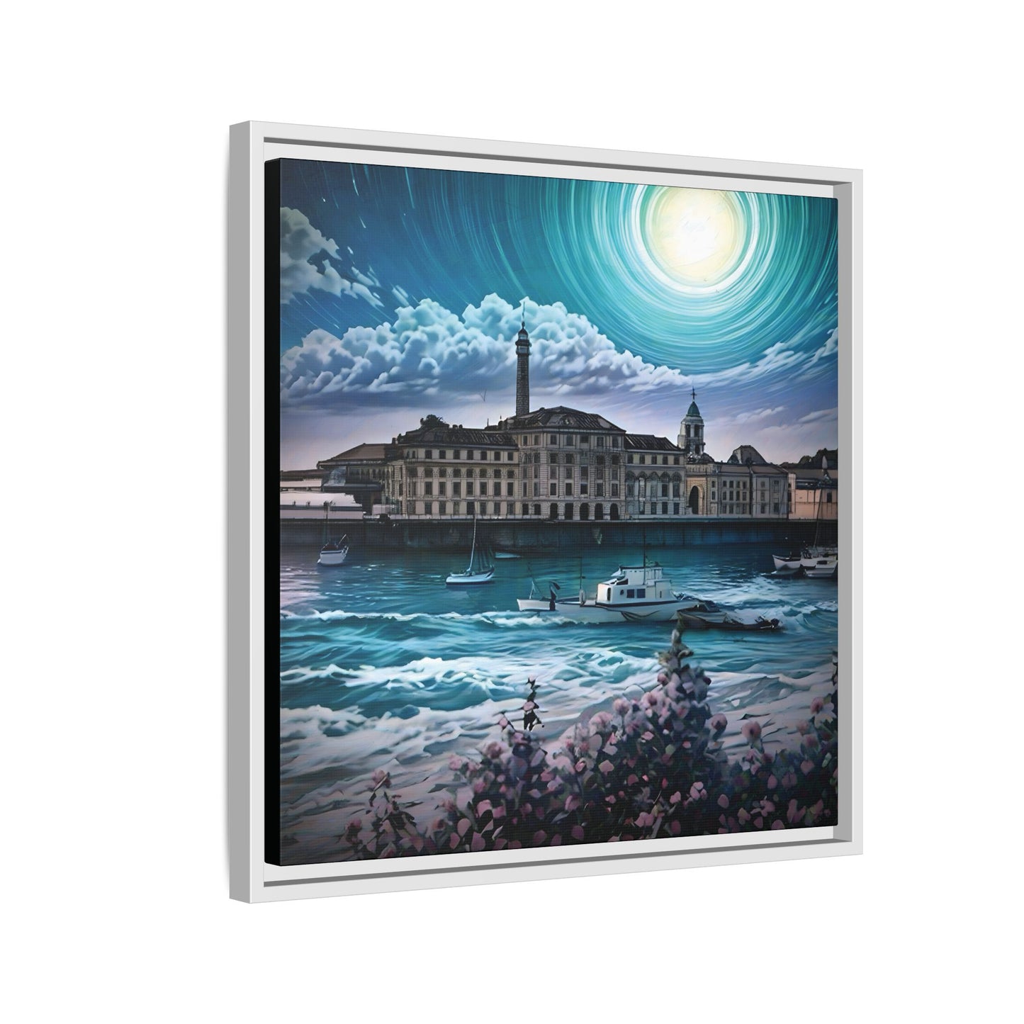 Tides of Time – Royal William Yard by Andrew McCarter - Canvas Print