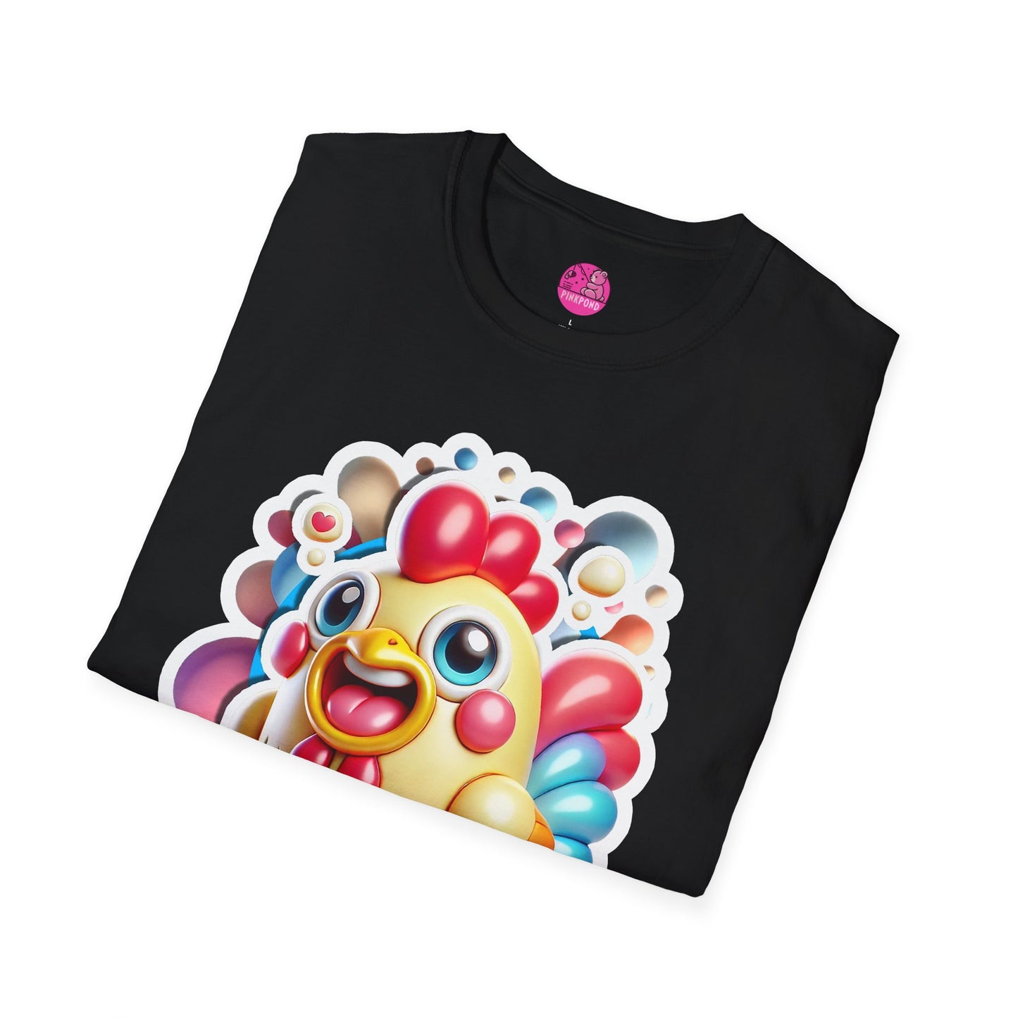 Colin Cockerel Tee - Fun Rooster Graphic Unisex T-Shirt