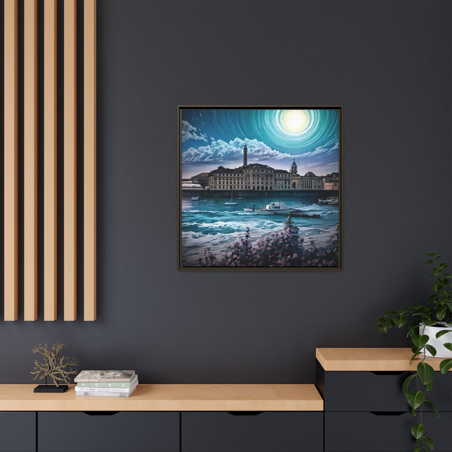 Tides of Time – Royal William Yard by Andrew McCarter - Canvas Print