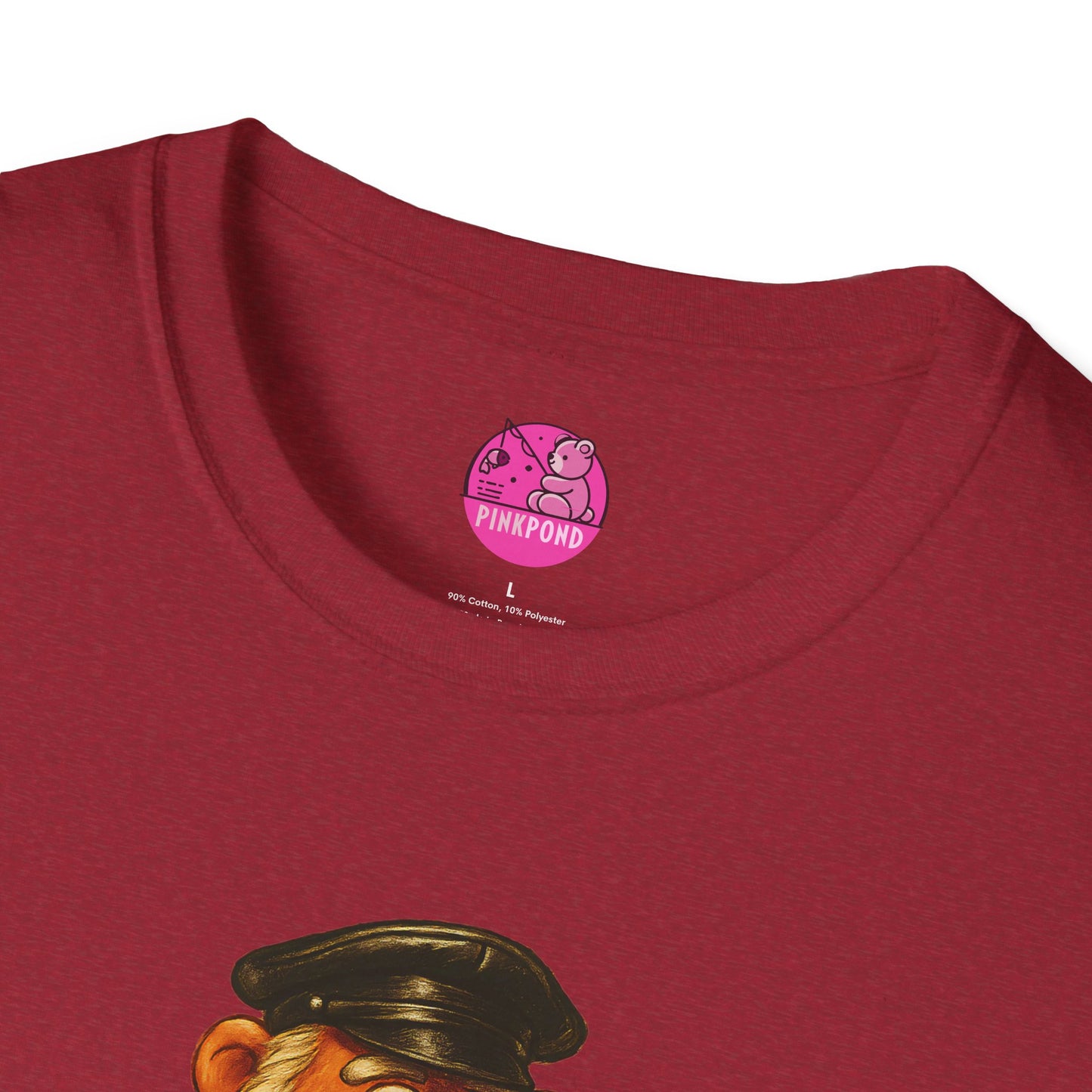 Unisex T-Shirt Leather Polar Bear Tee - WOOF Shirt Silver Beard Energy Pride Fashion