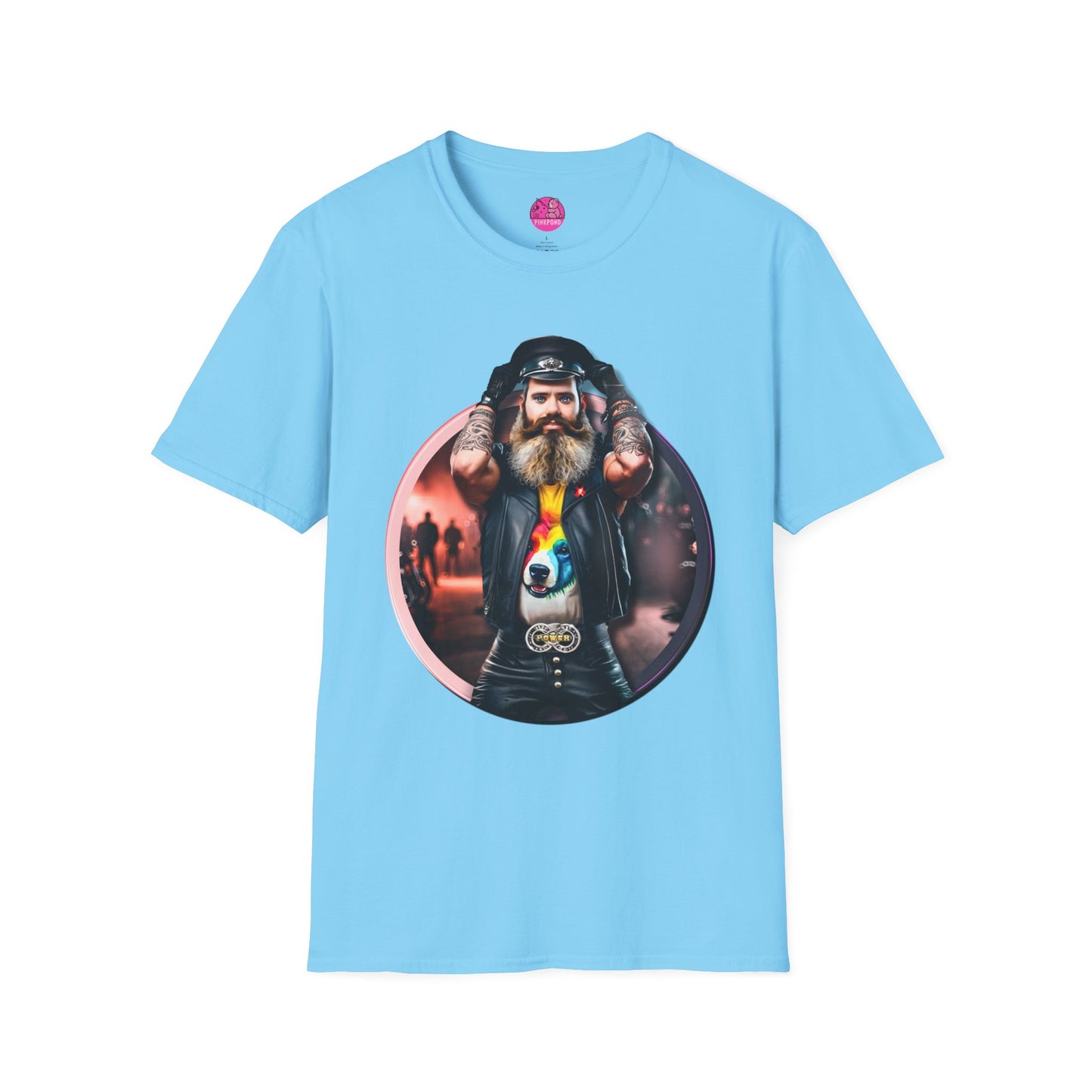 Leather Bear Power T-Shirt