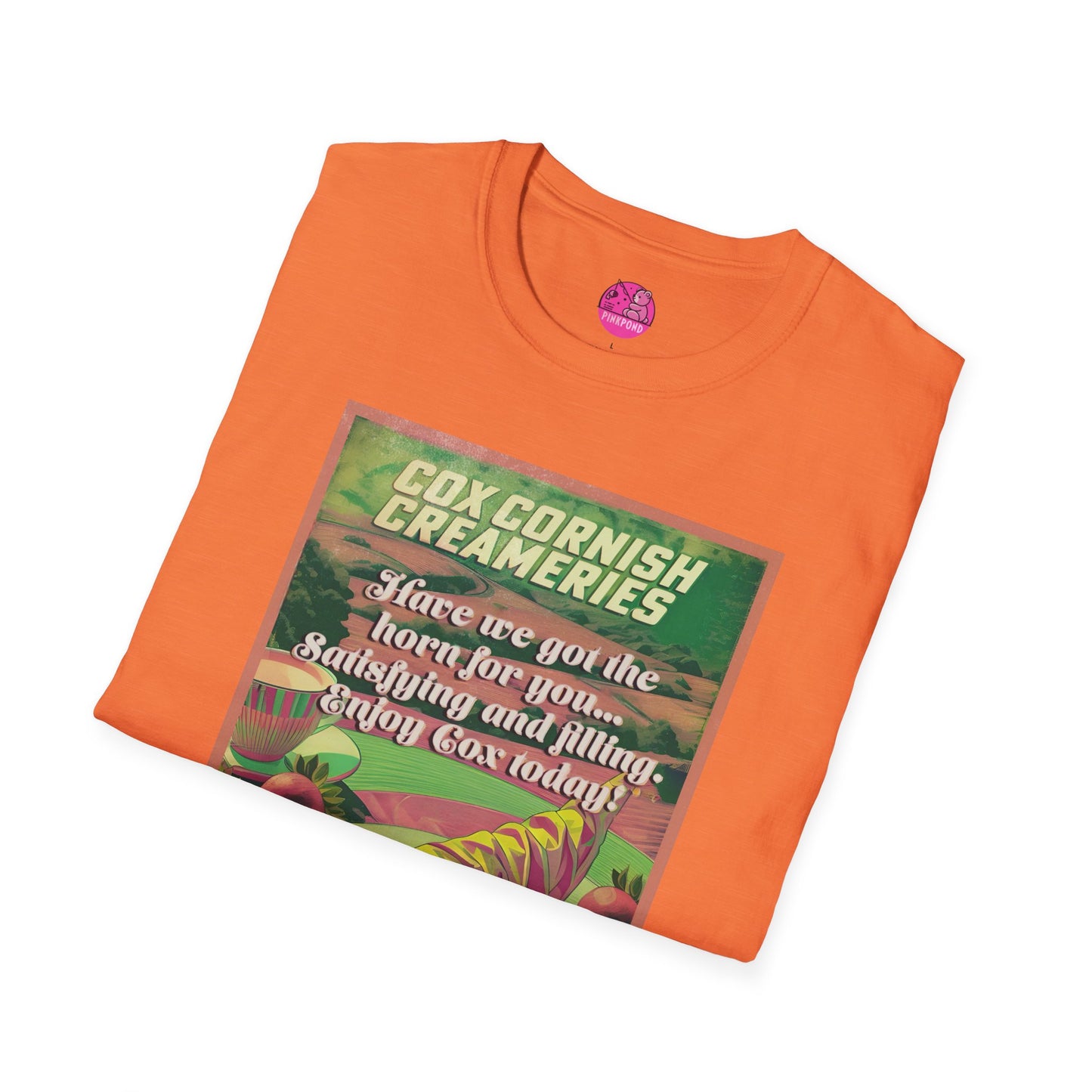 Saucy Vintage Cox Creameries - Satisfy Your Cravings T-Shirt