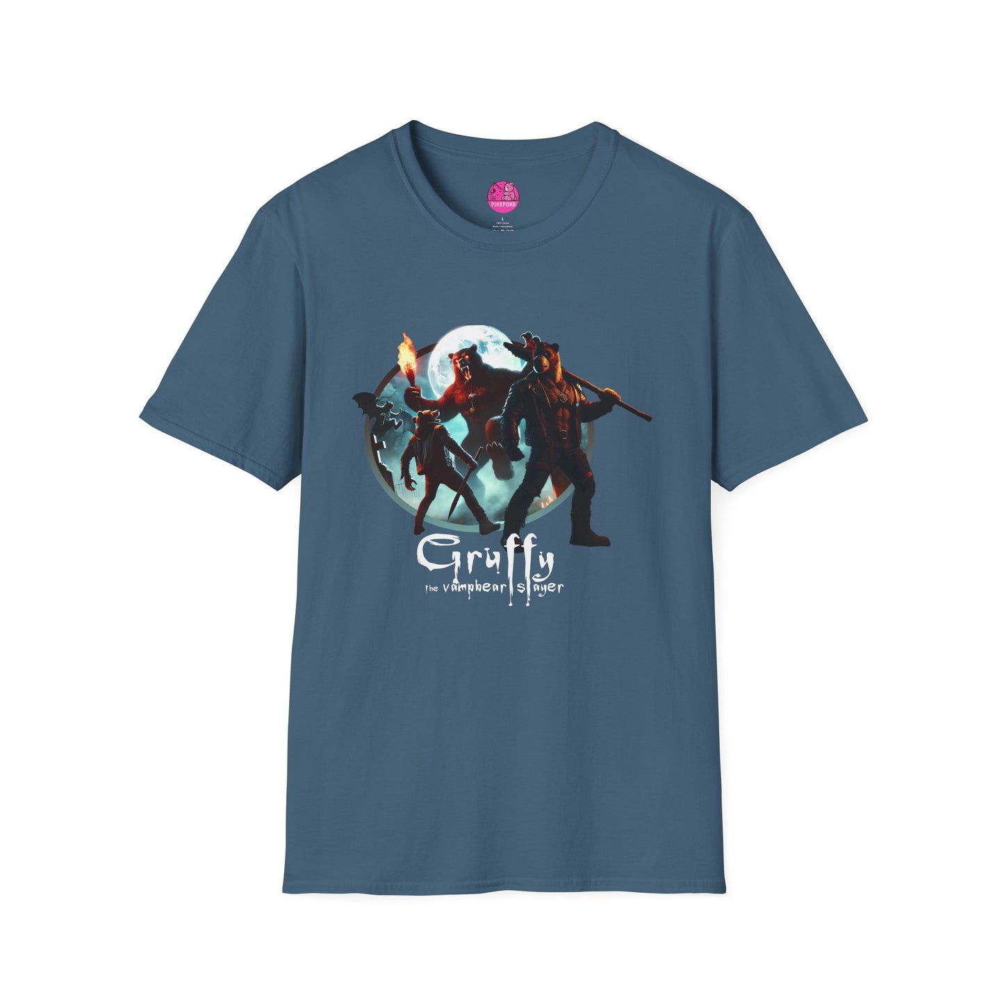 VampBear Slayer T-Shirt - Horror, Humour, and Chaos
