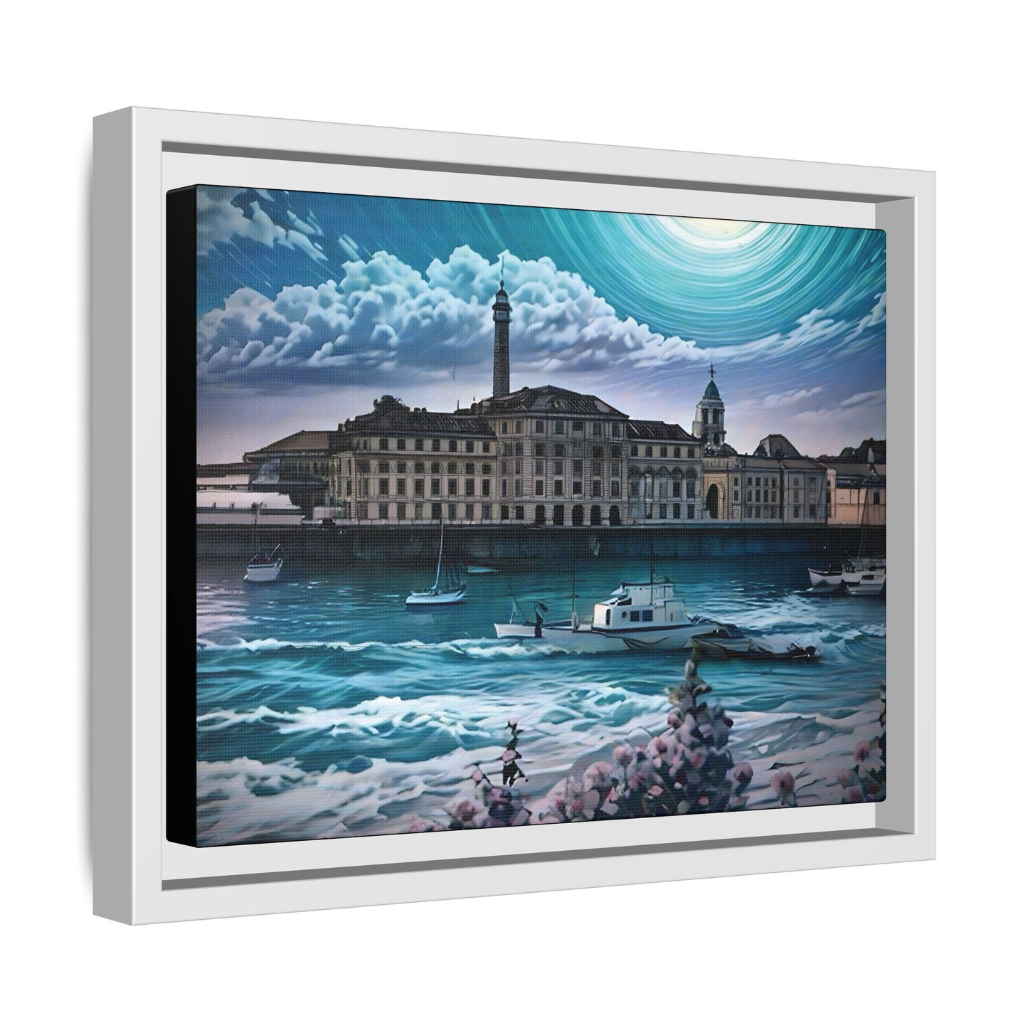 Tides of Time – Royal William Yard by Andrew McCarter - Canvas Print