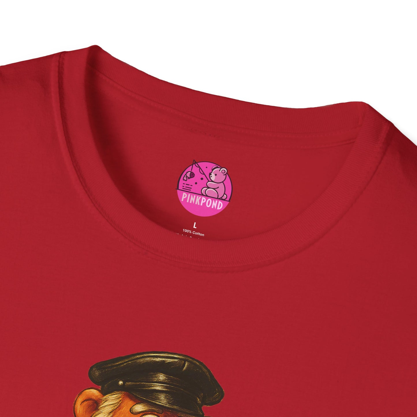 Unisex T-Shirt Leather Polar Bear Tee - WOOF Shirt Silver Beard Energy Pride Fashion