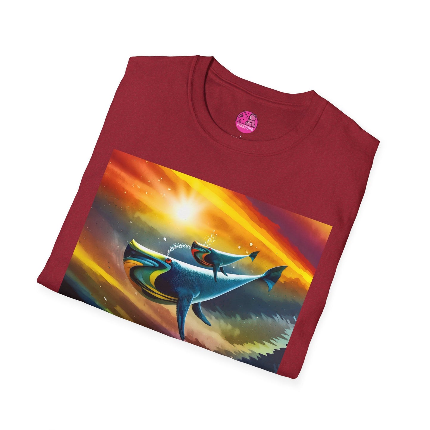 Celestial Whale Adventure T-Shirt