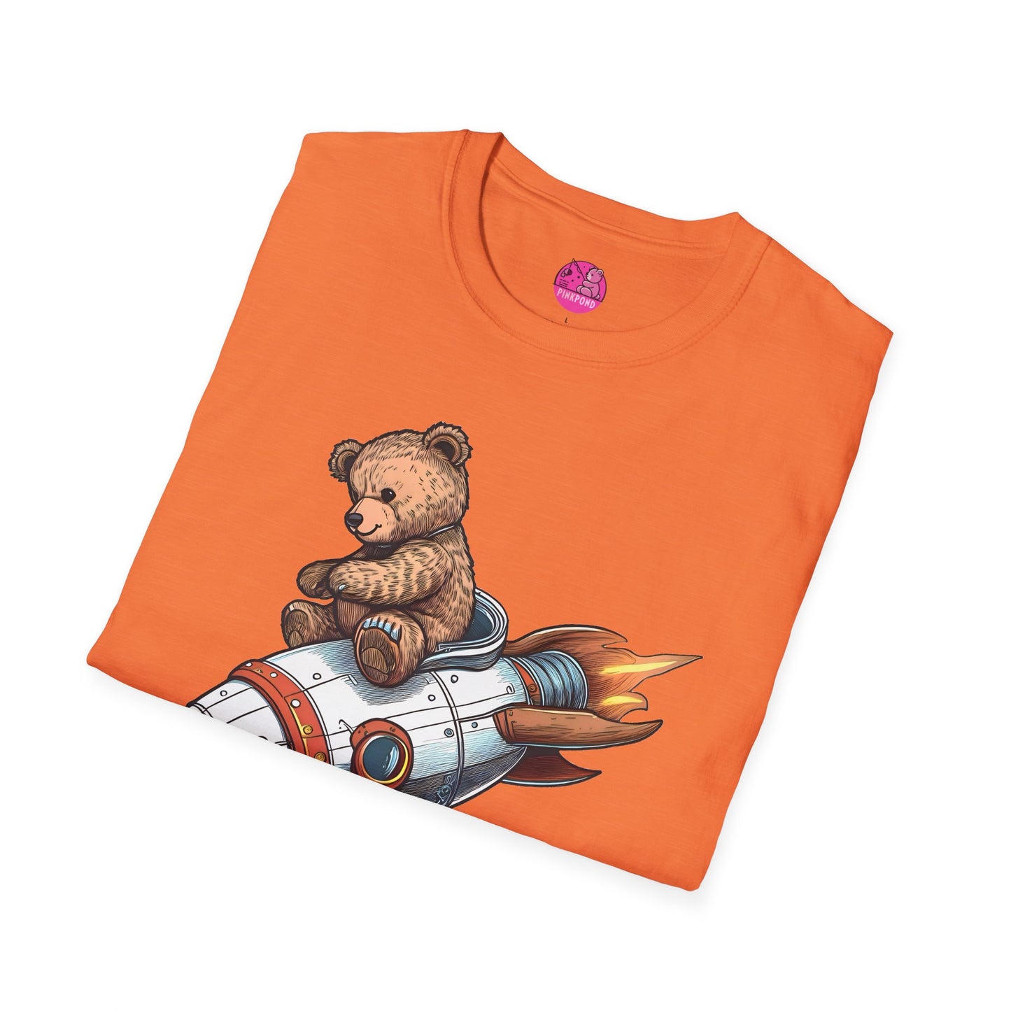 Rocket Bear Style 2 Unisex T-Shirt Design for Bear Fans