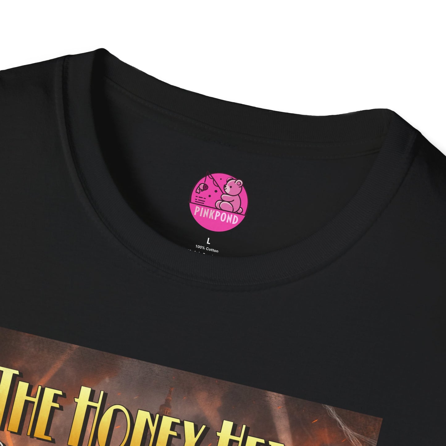 Unisex Tee - The Honey Heist: Operation Black Paw Noir Bear Detective Squad Shirt