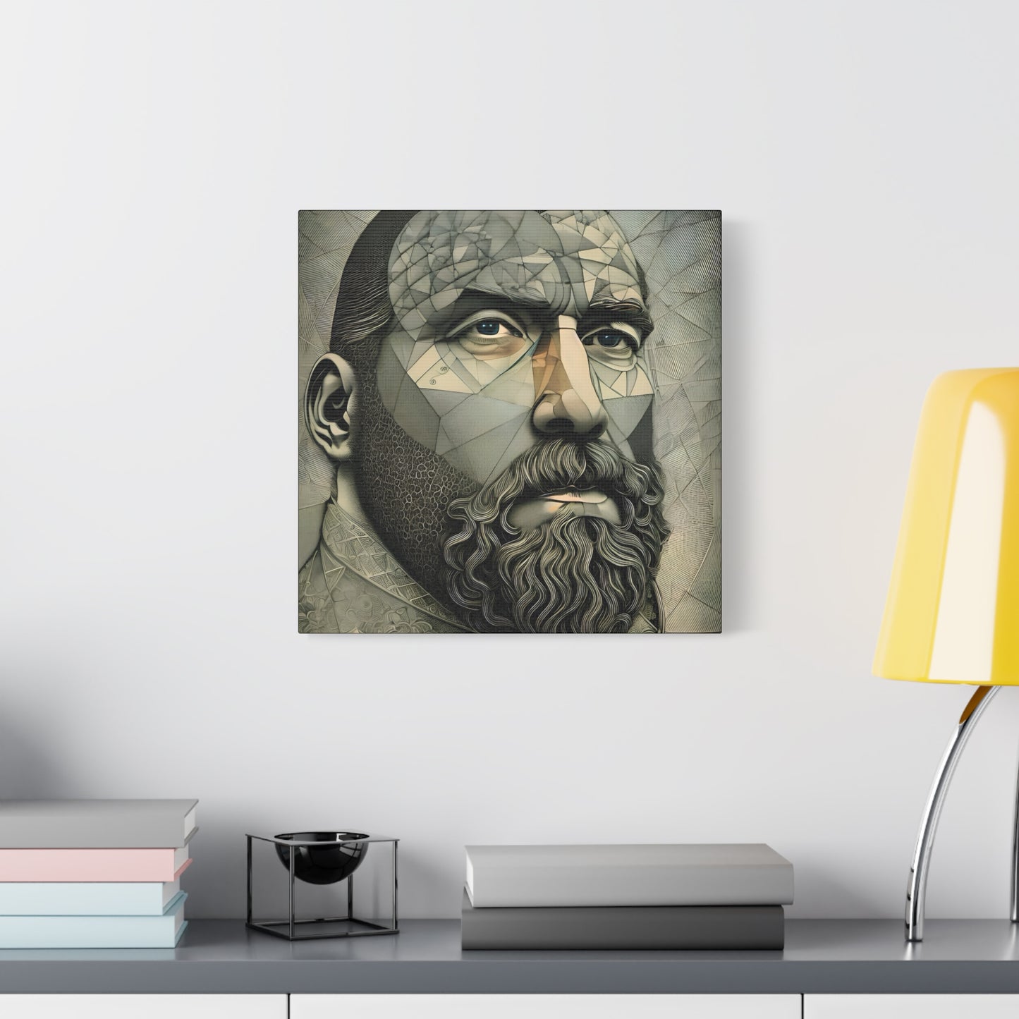 Fractured Peace -  Fine Art Print by Andrew McCarter adapted from a drawing by David Lake